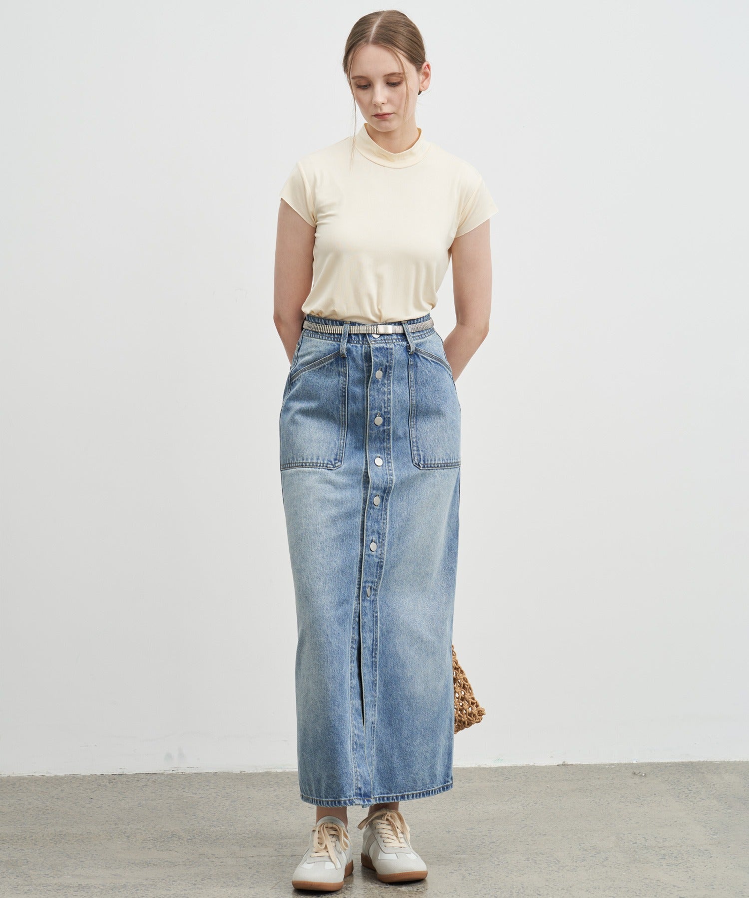 Draped Short Sleeve Top