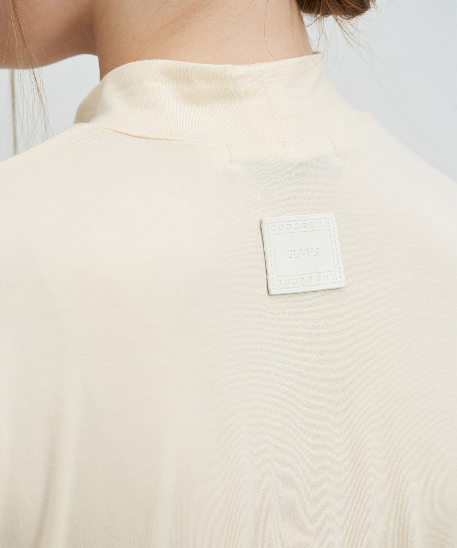 Draped Short Sleeve Top