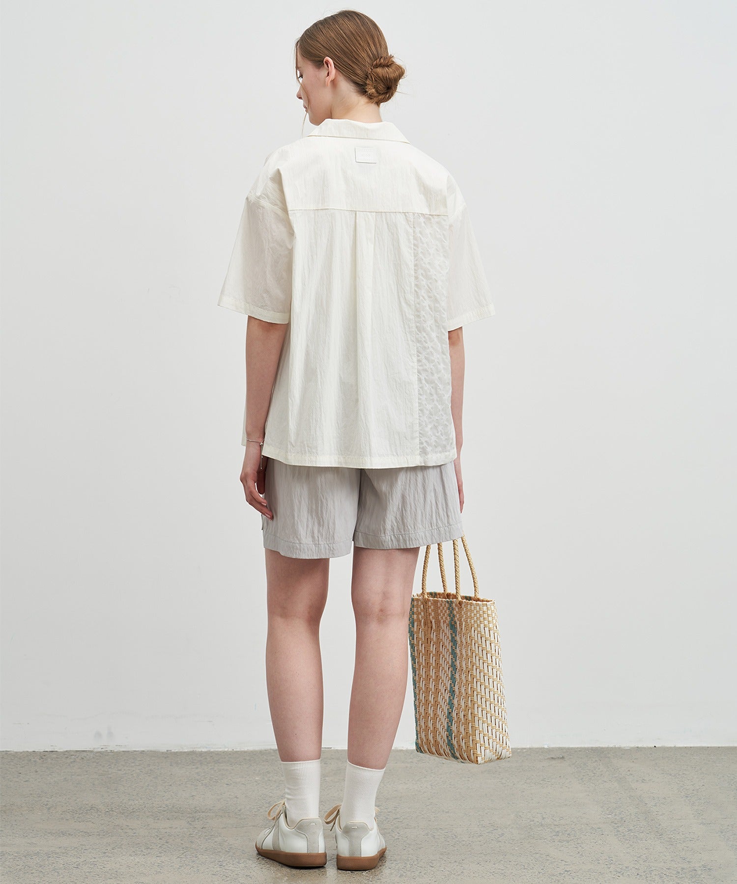 Belt Detail Darted Pants