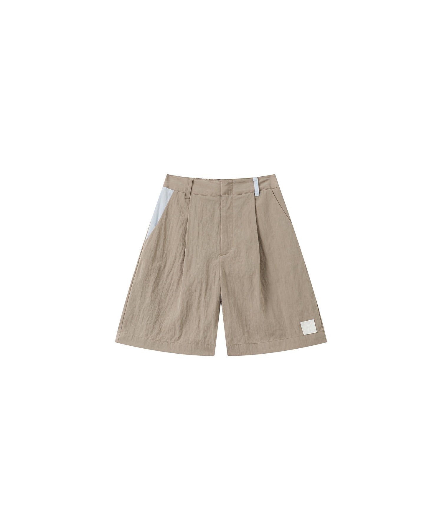 Belt Detail Darted Pants