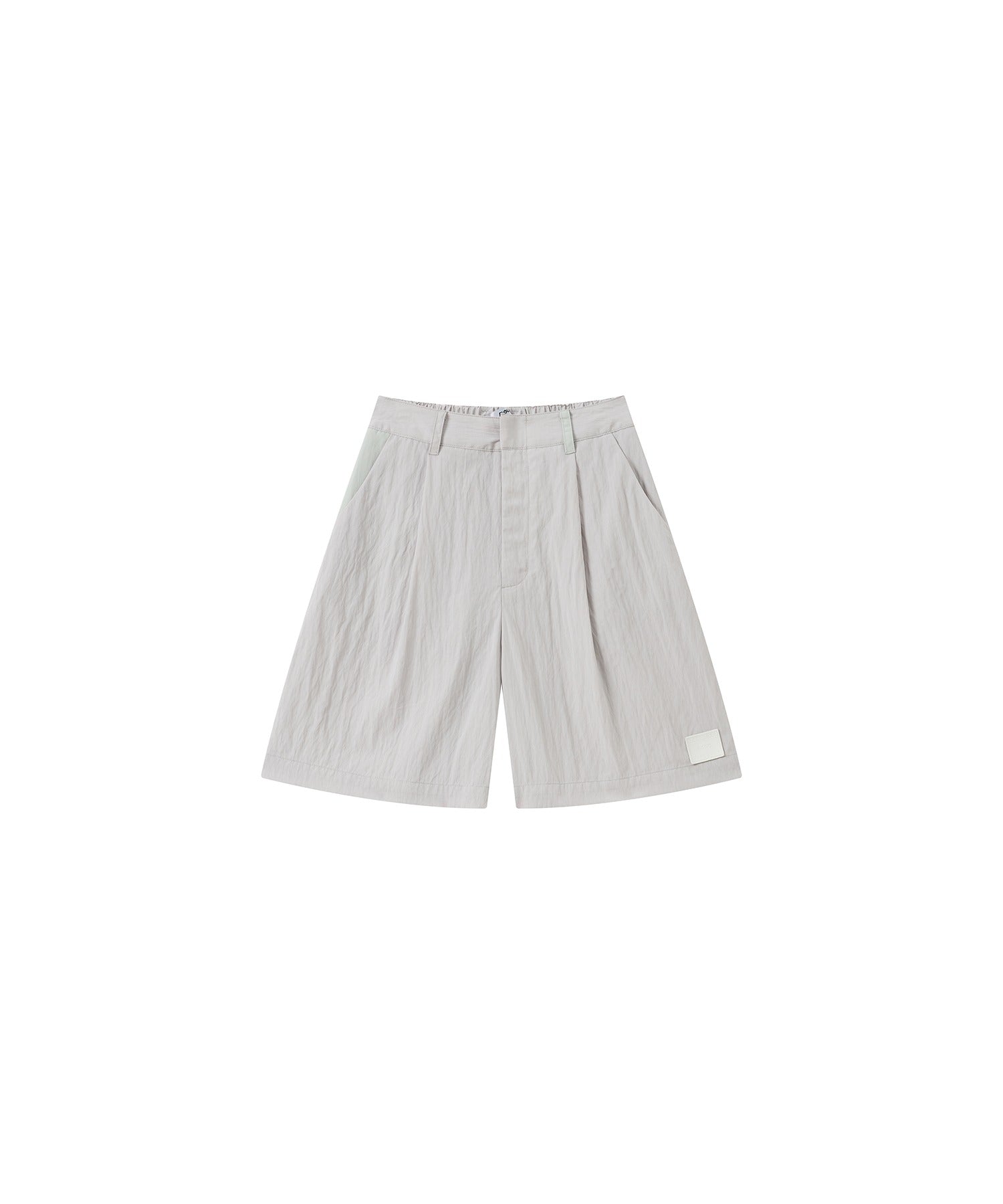 Belt Detail Darted Pants