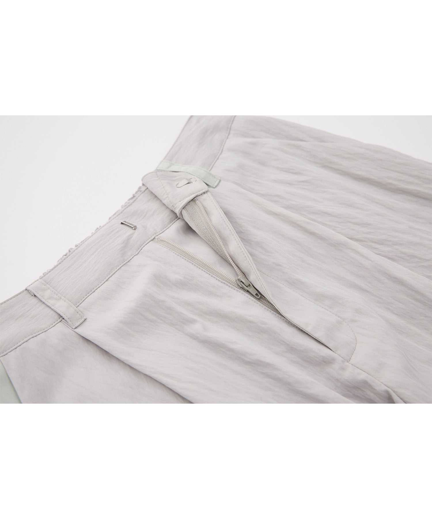 Belt Detail Darted Pants