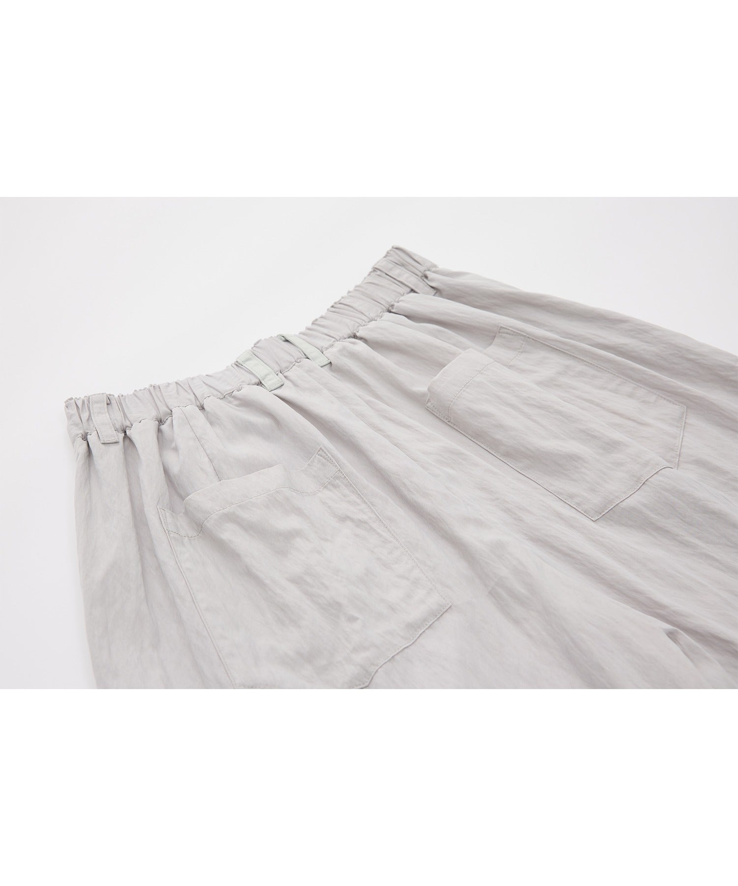 Belt Detail Darted Pants