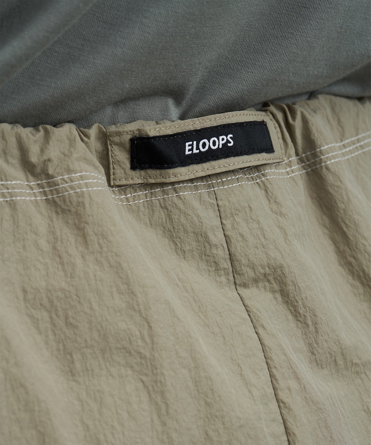 Adjustable Nylon Wide Pants