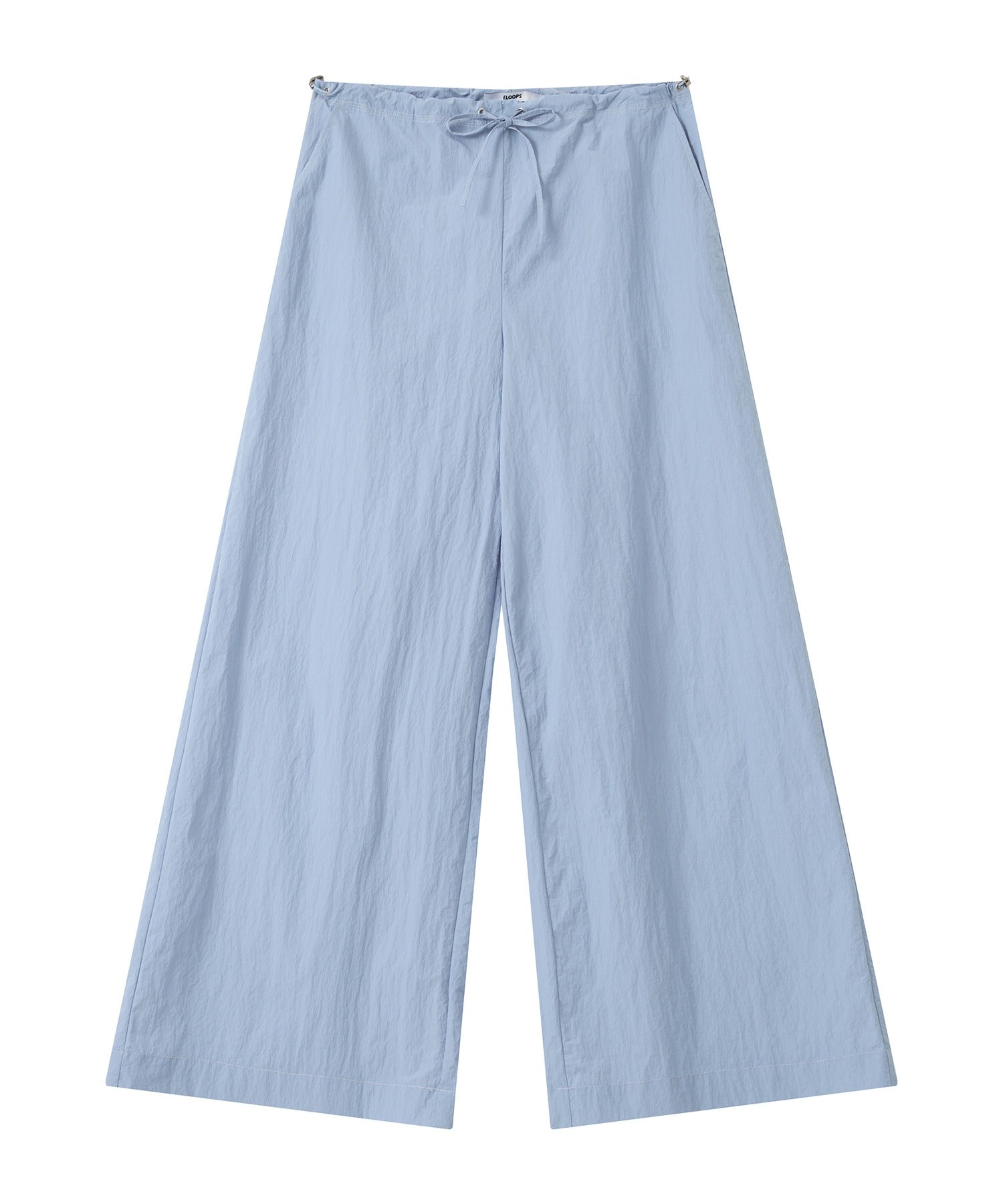Adjustable Nylon Wide Pants