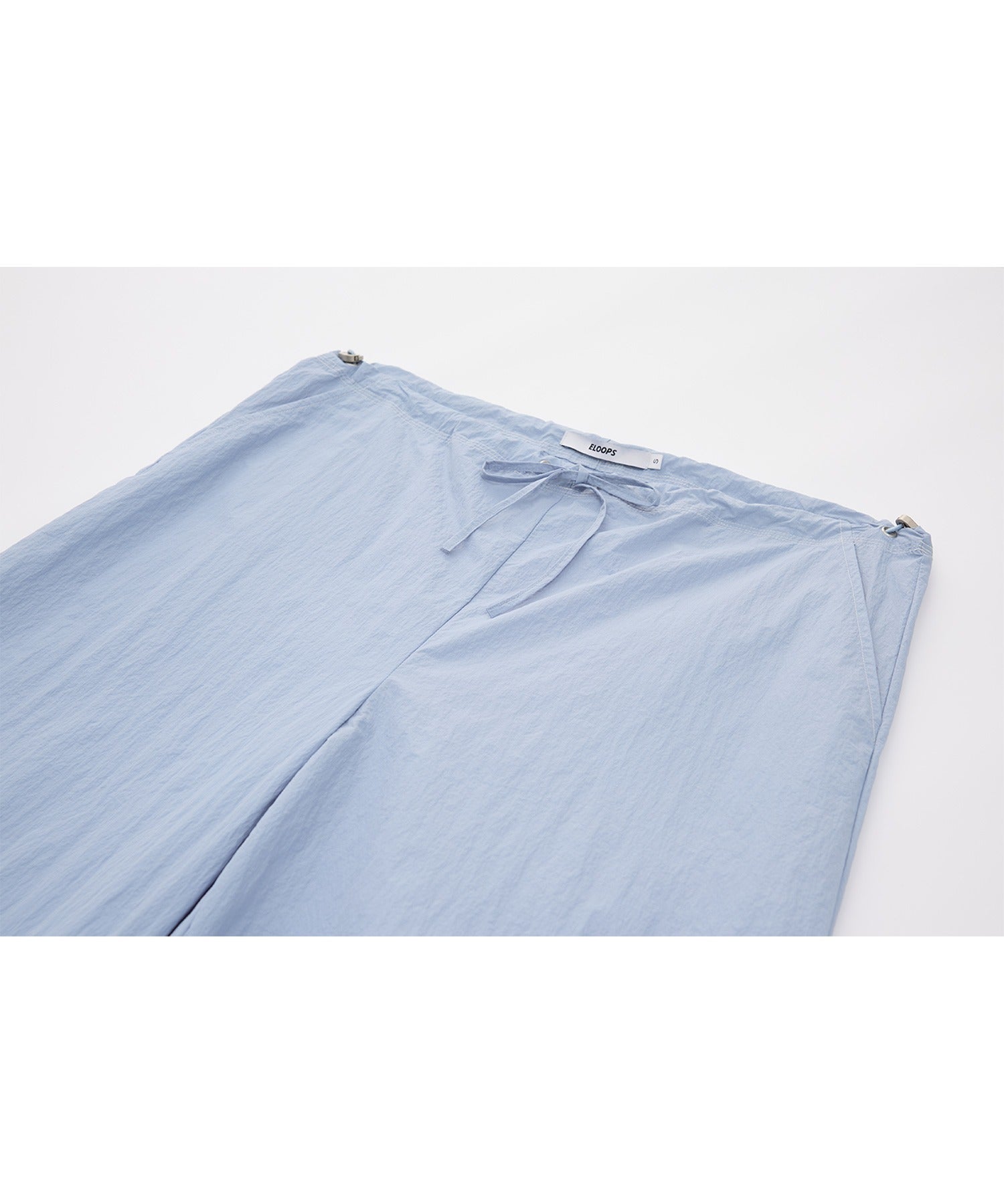 Adjustable Nylon Wide Pants