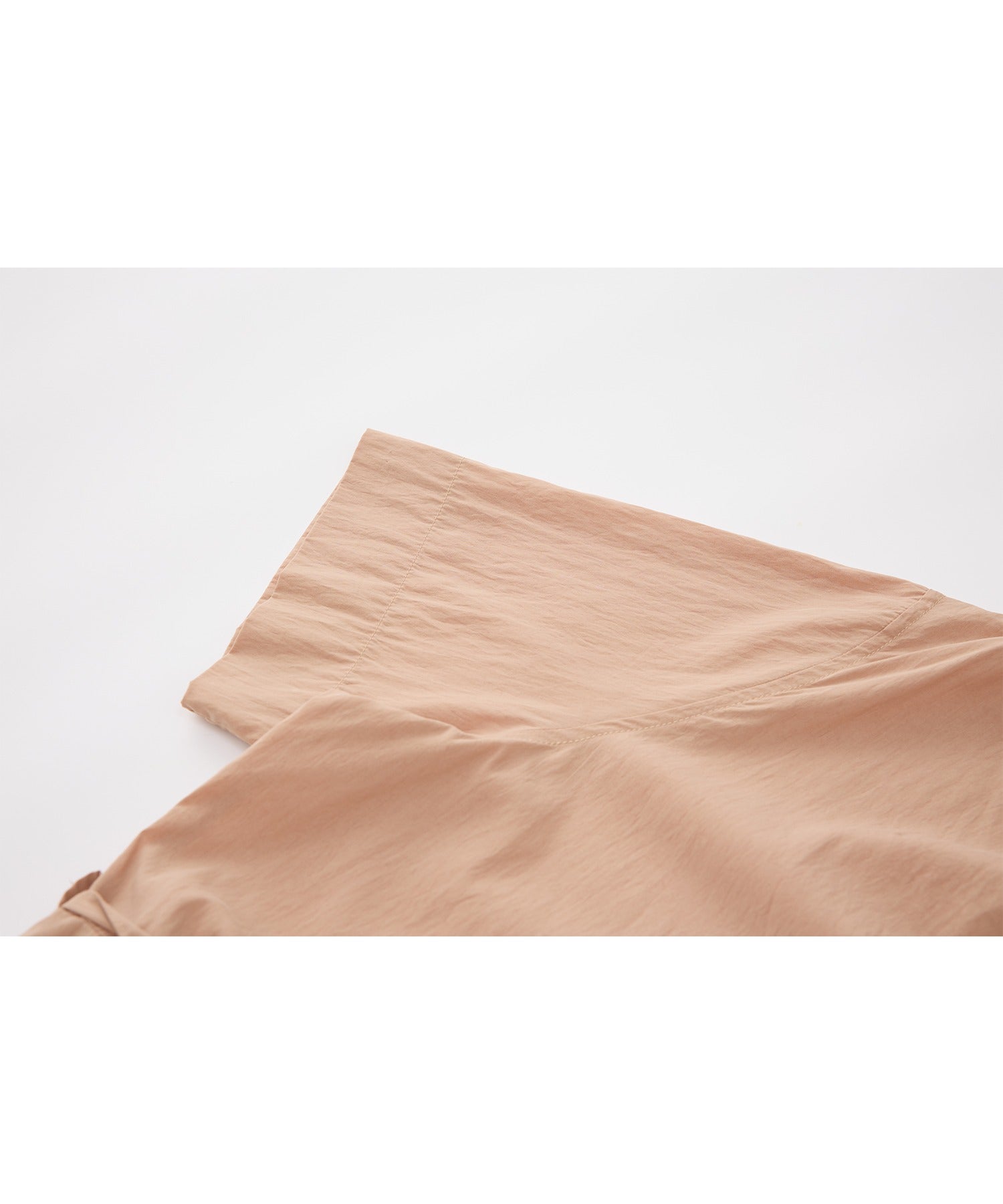 Drape Collar Midi Shirt Dress