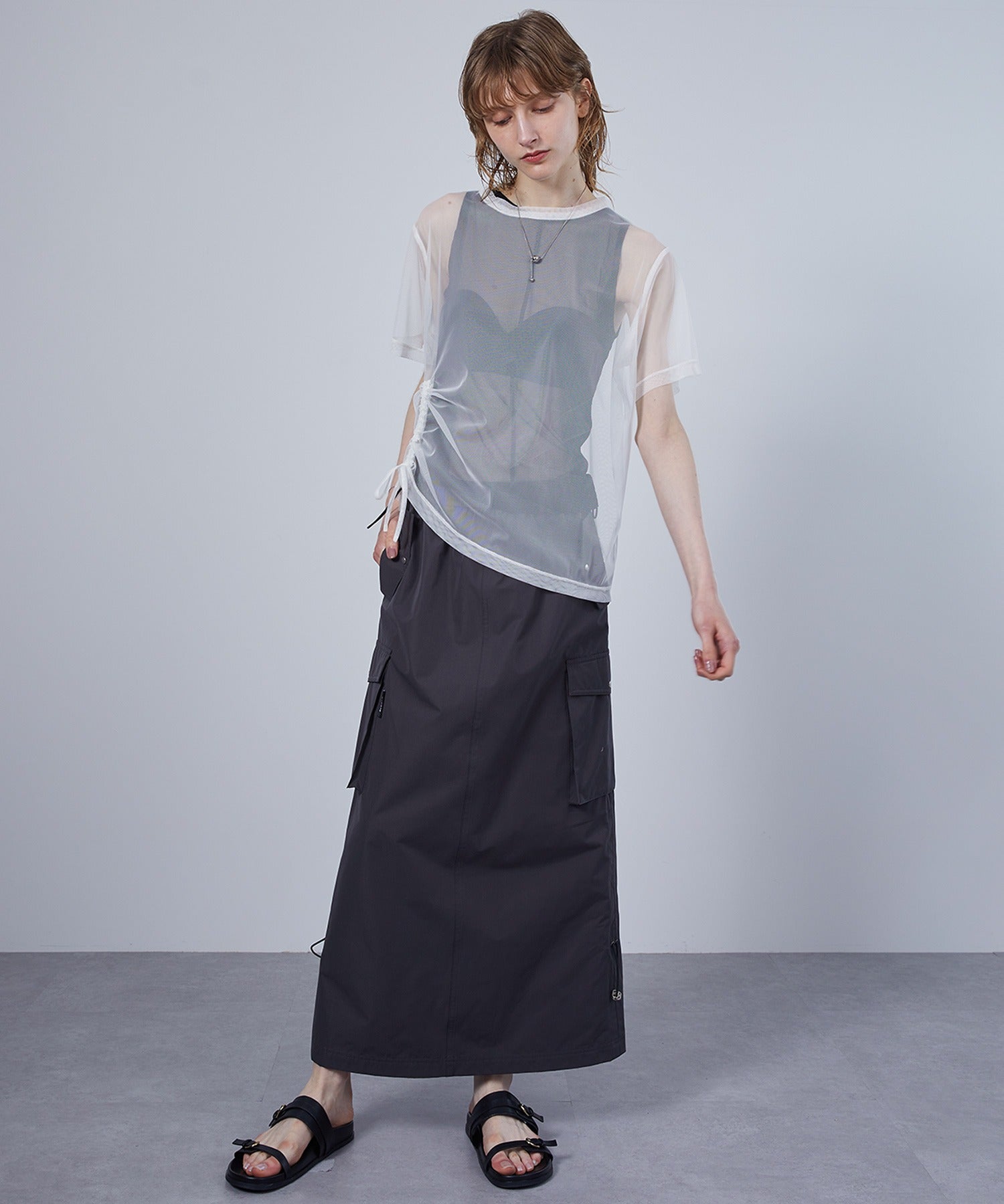 4-Way Stylish Sheer Tops Combination