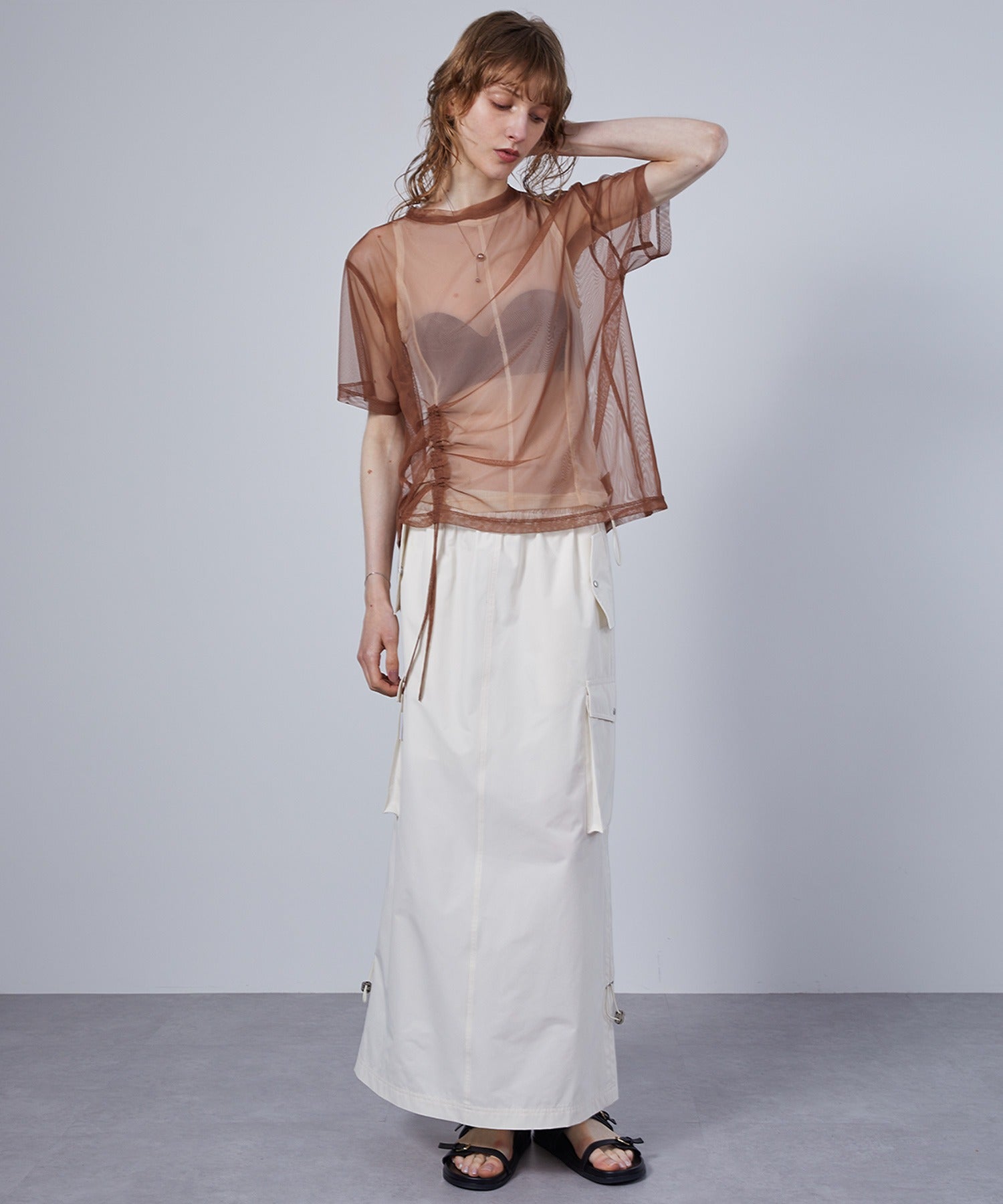 4-Way Stylish Sheer Tops Combination