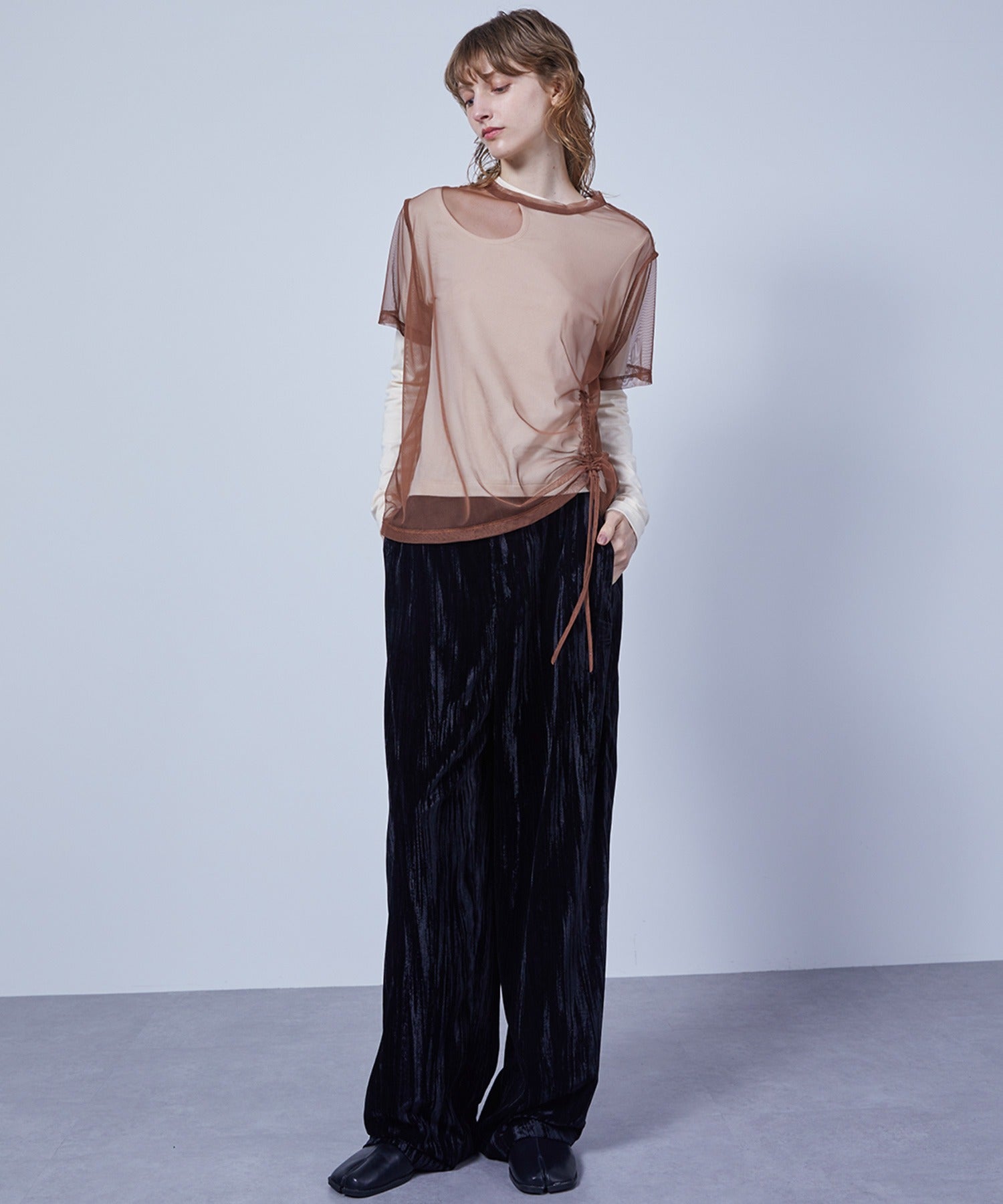 4-Way Stylish Sheer Tops Combination
