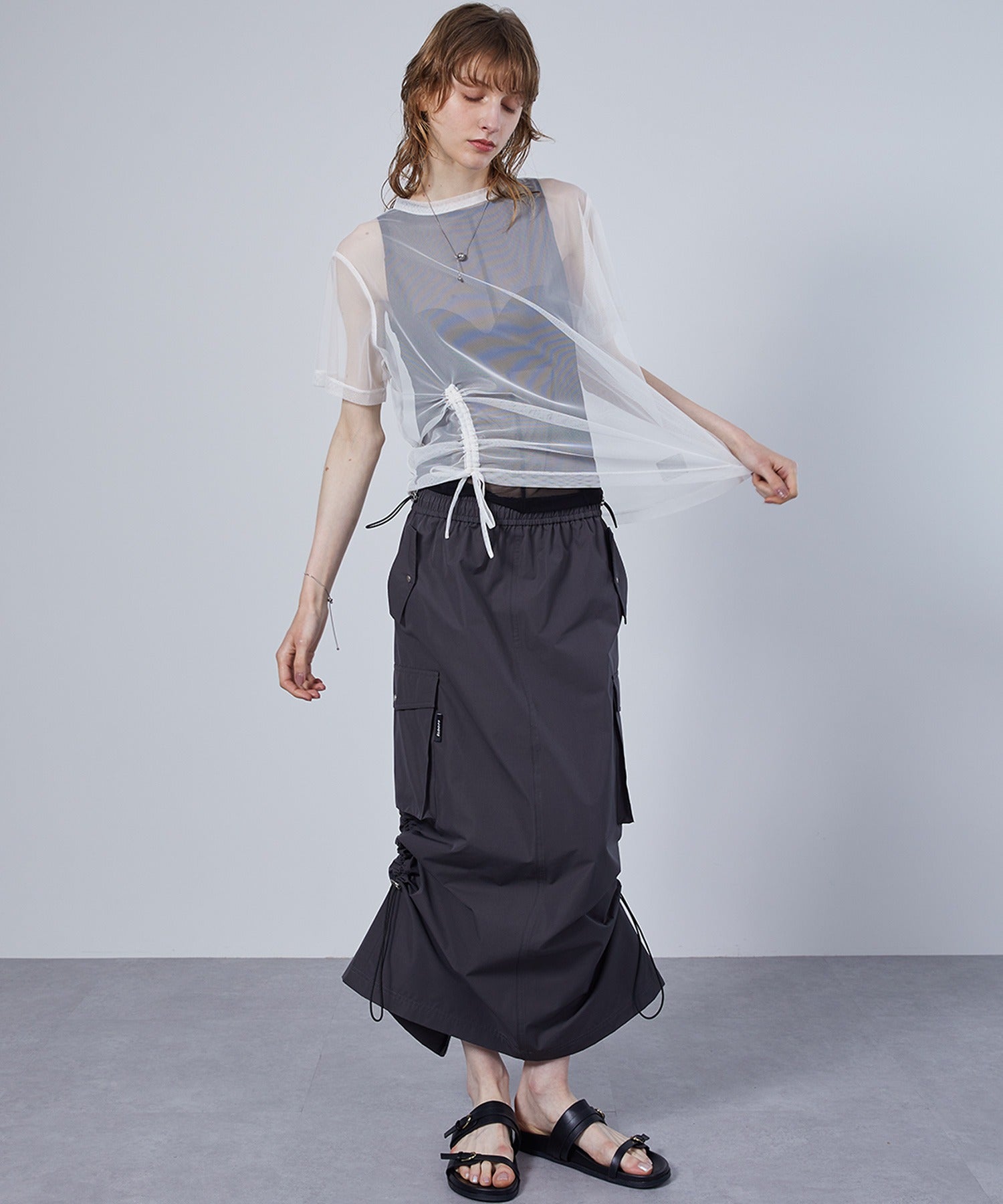 4-Way Stylish Sheer Tops Combination