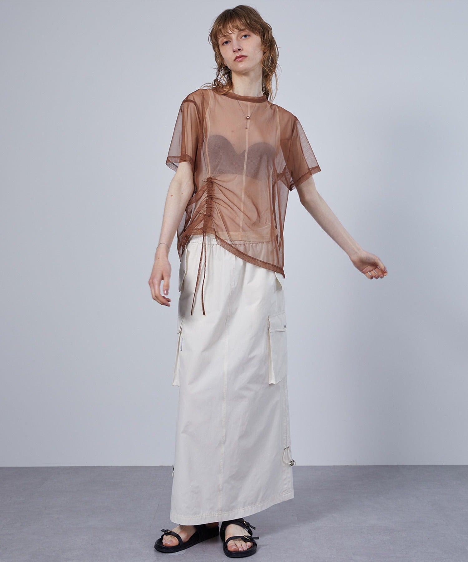 4-Way Stylish Sheer Tops Combination