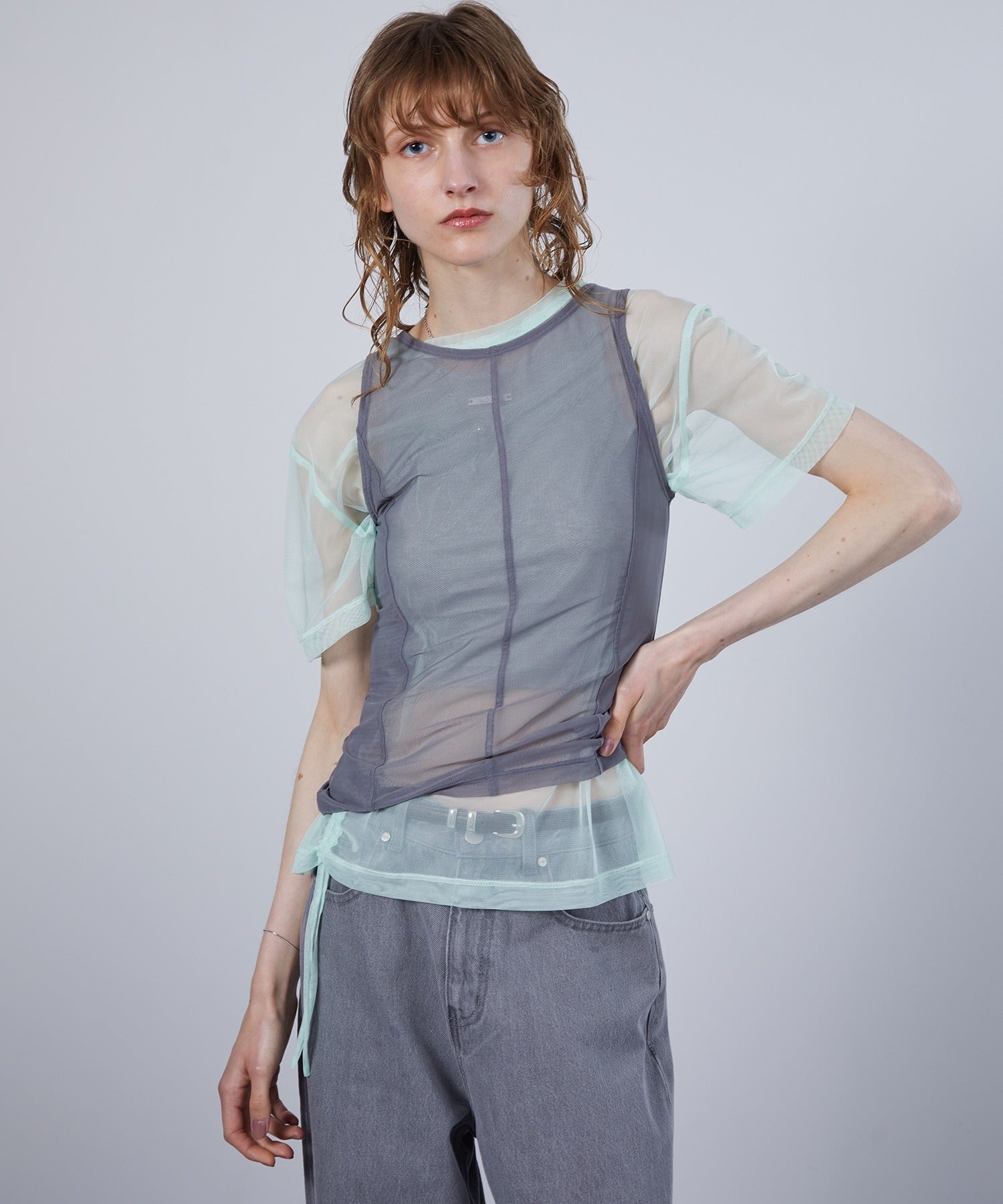4-Way Stylish Sheer Tops Combination