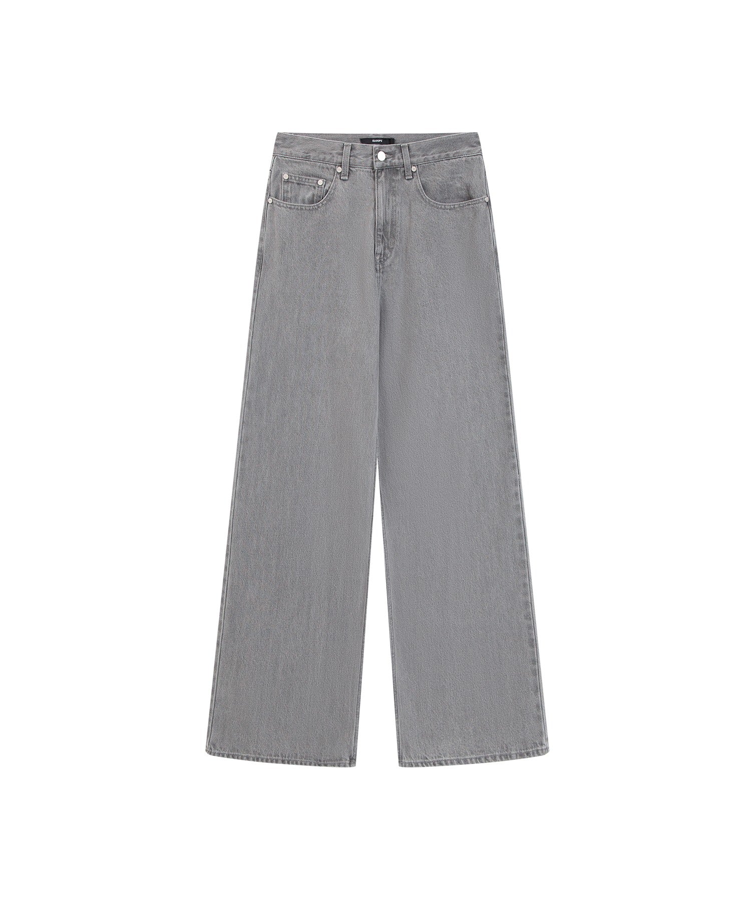Loose Fit Narrow Straight Denim Pants