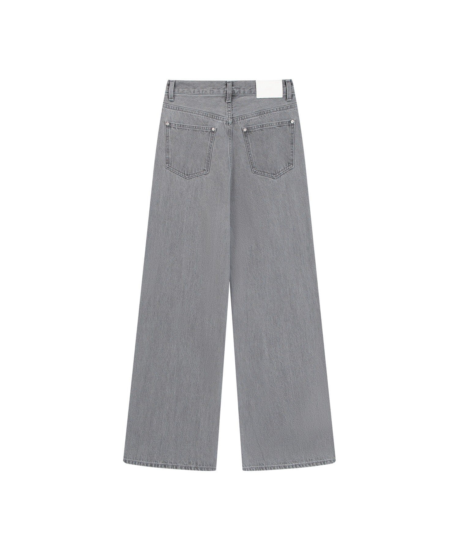 Loose Fit Narrow Straight Denim Pants
