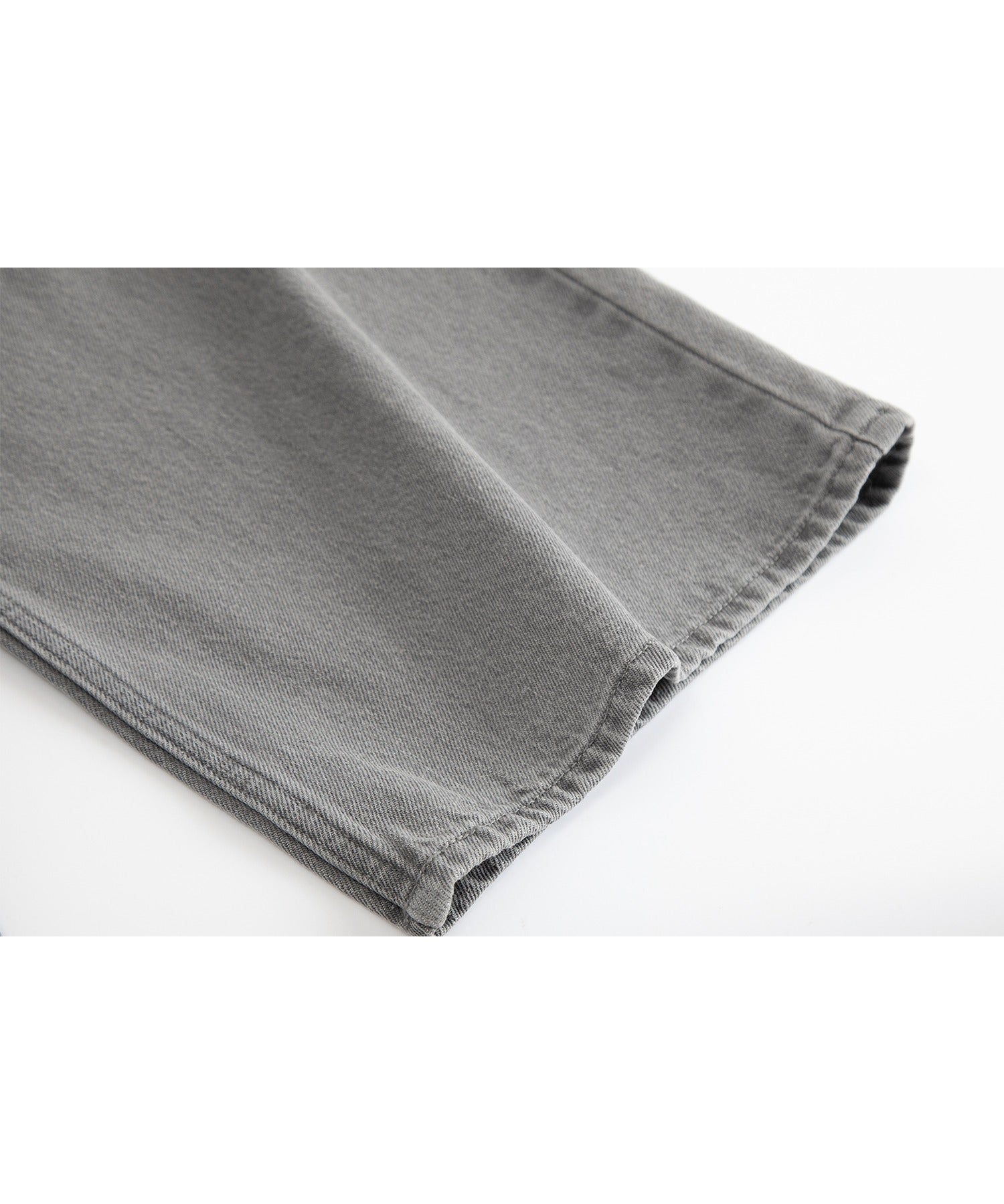 Loose Fit Narrow Straight Denim Pants