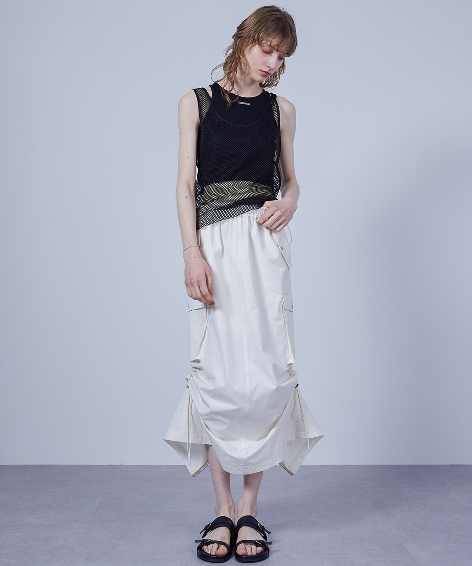 Mesh Tank with Inner Tee Set