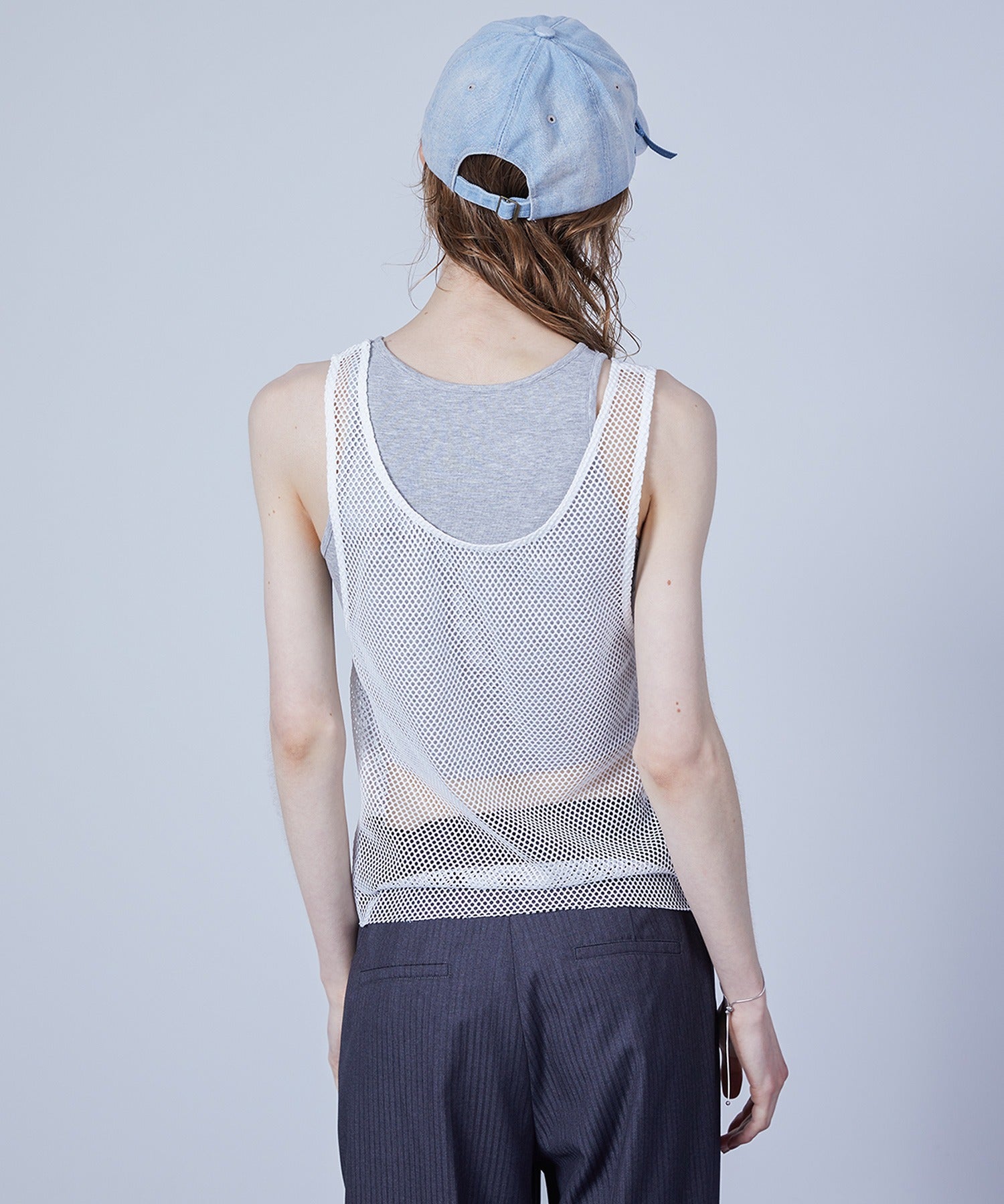 Mesh Tank with Inner Tee Set