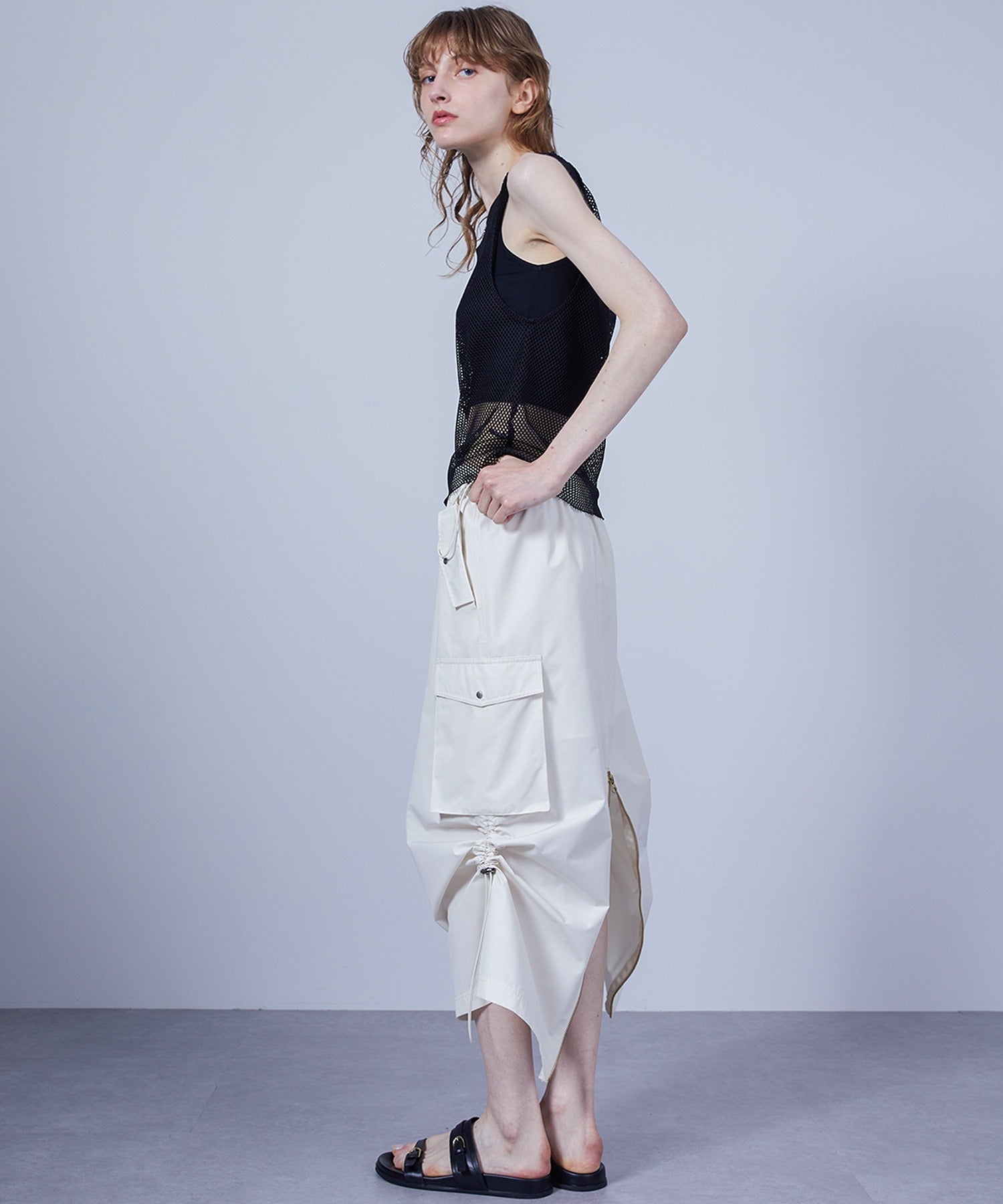 Mesh Tank with Inner Tee Set