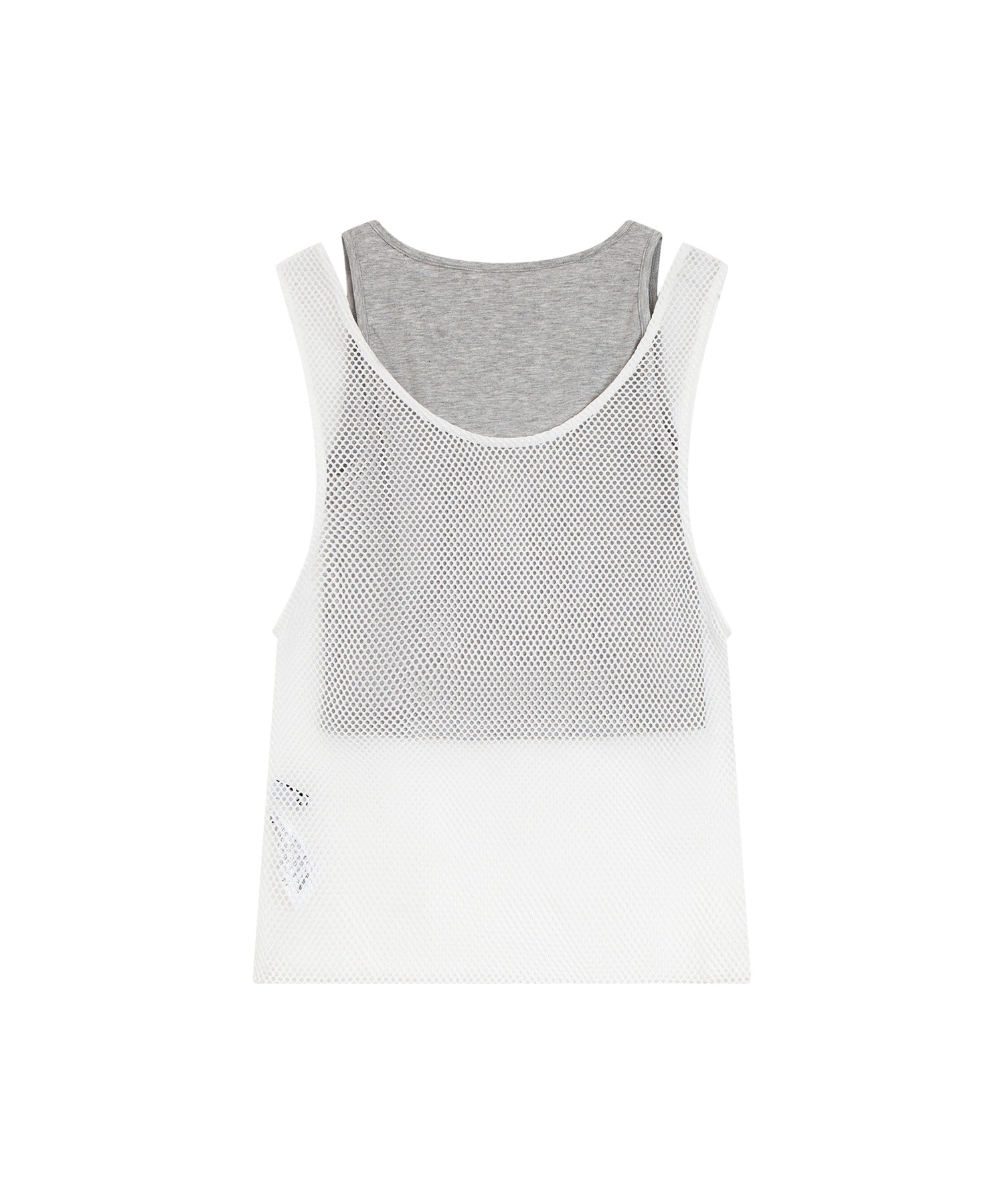Mesh Tank with Inner Tee Set