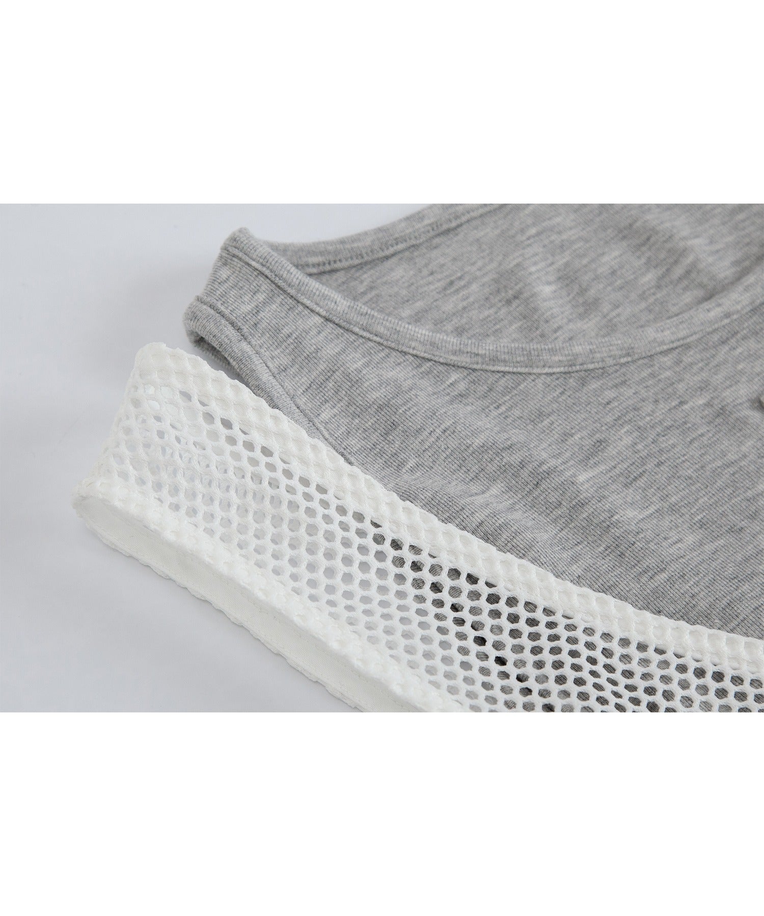 Mesh Tank with Inner Tee Set