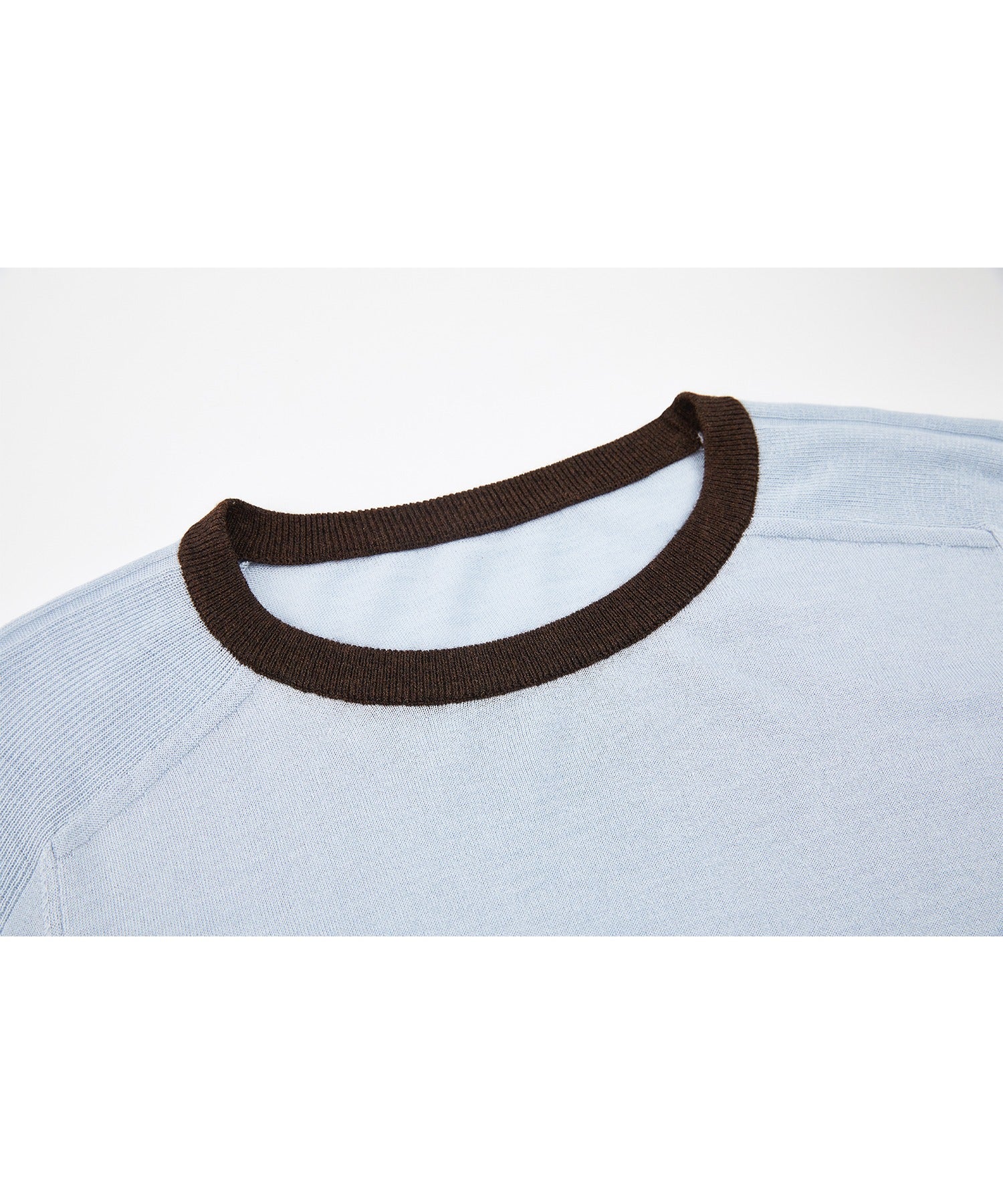 Basic Round-neck Knit Tops