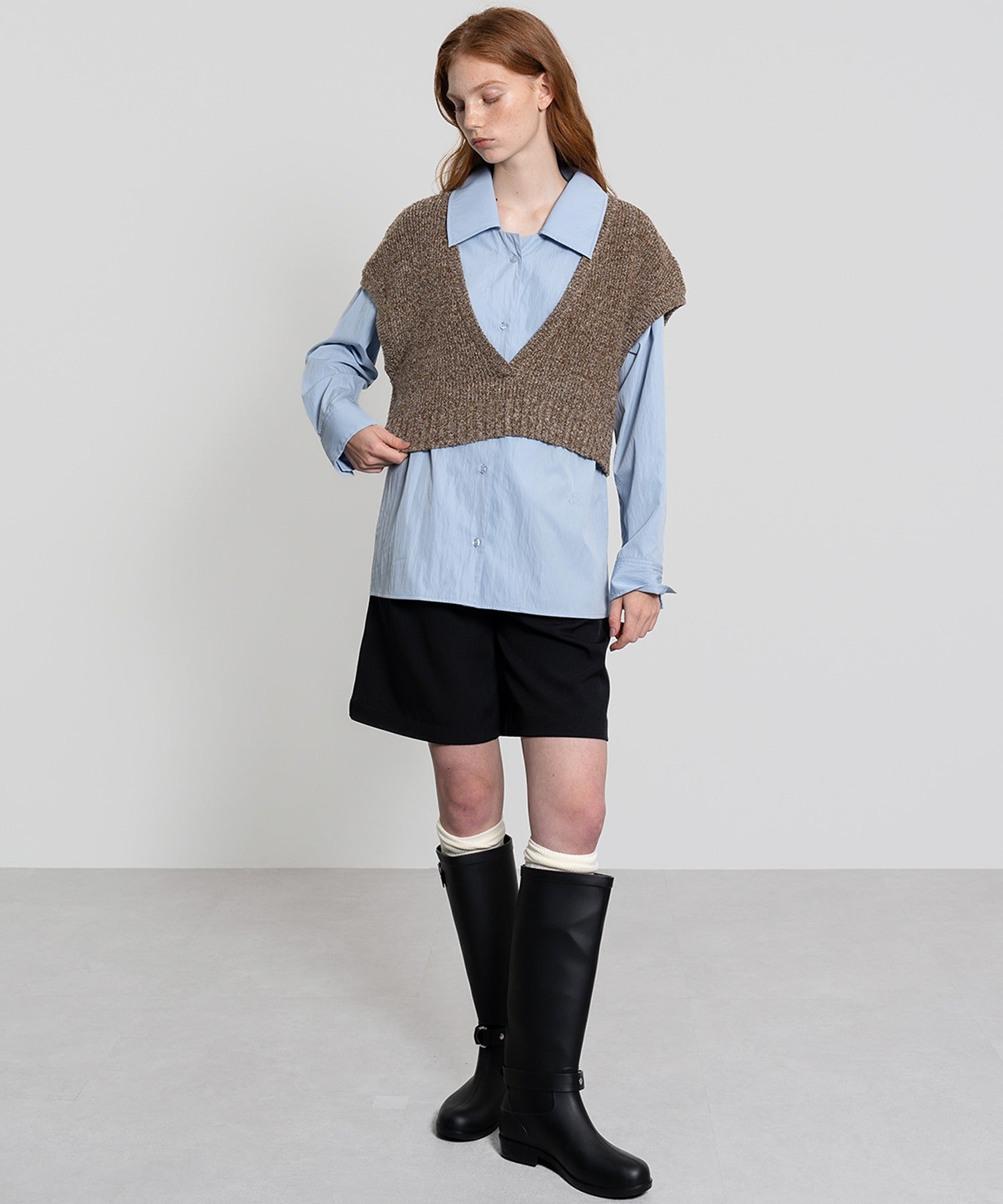 Big Collar Oversized Shirt
