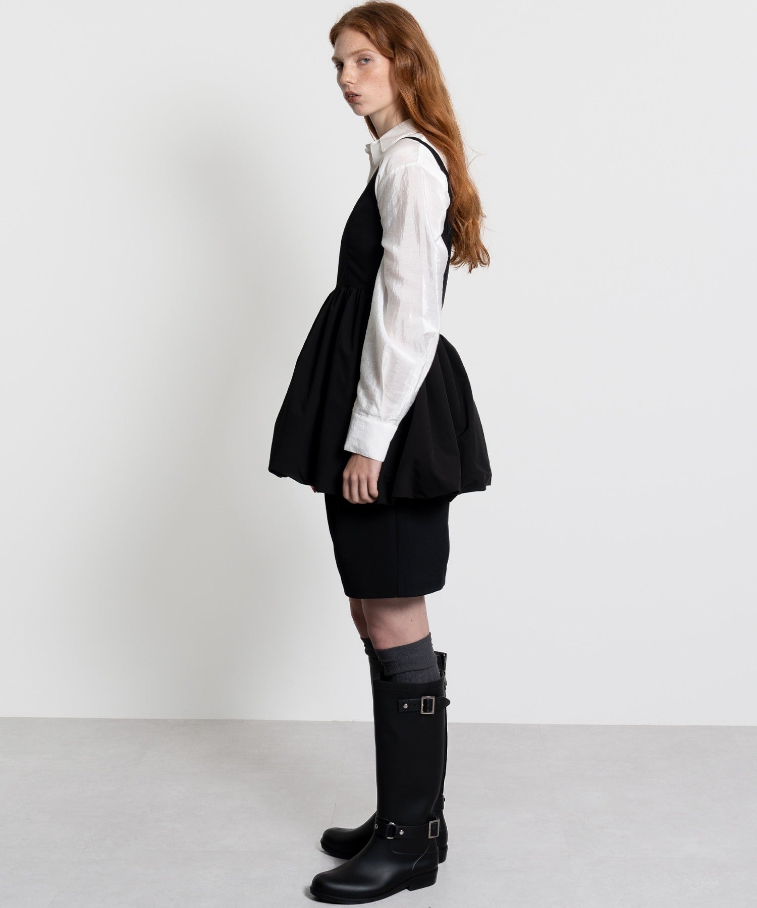 One-Tuck Classic Half Pants