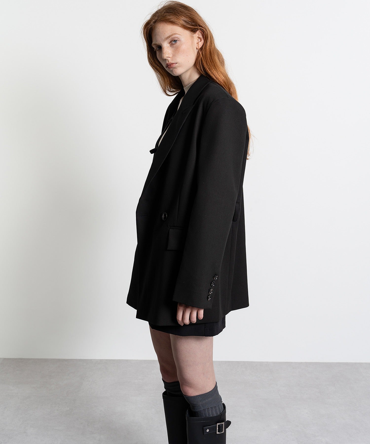 Oversized Jacket with Belt
