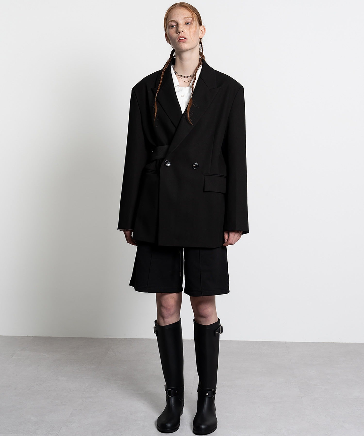 Oversized Jacket with Belt