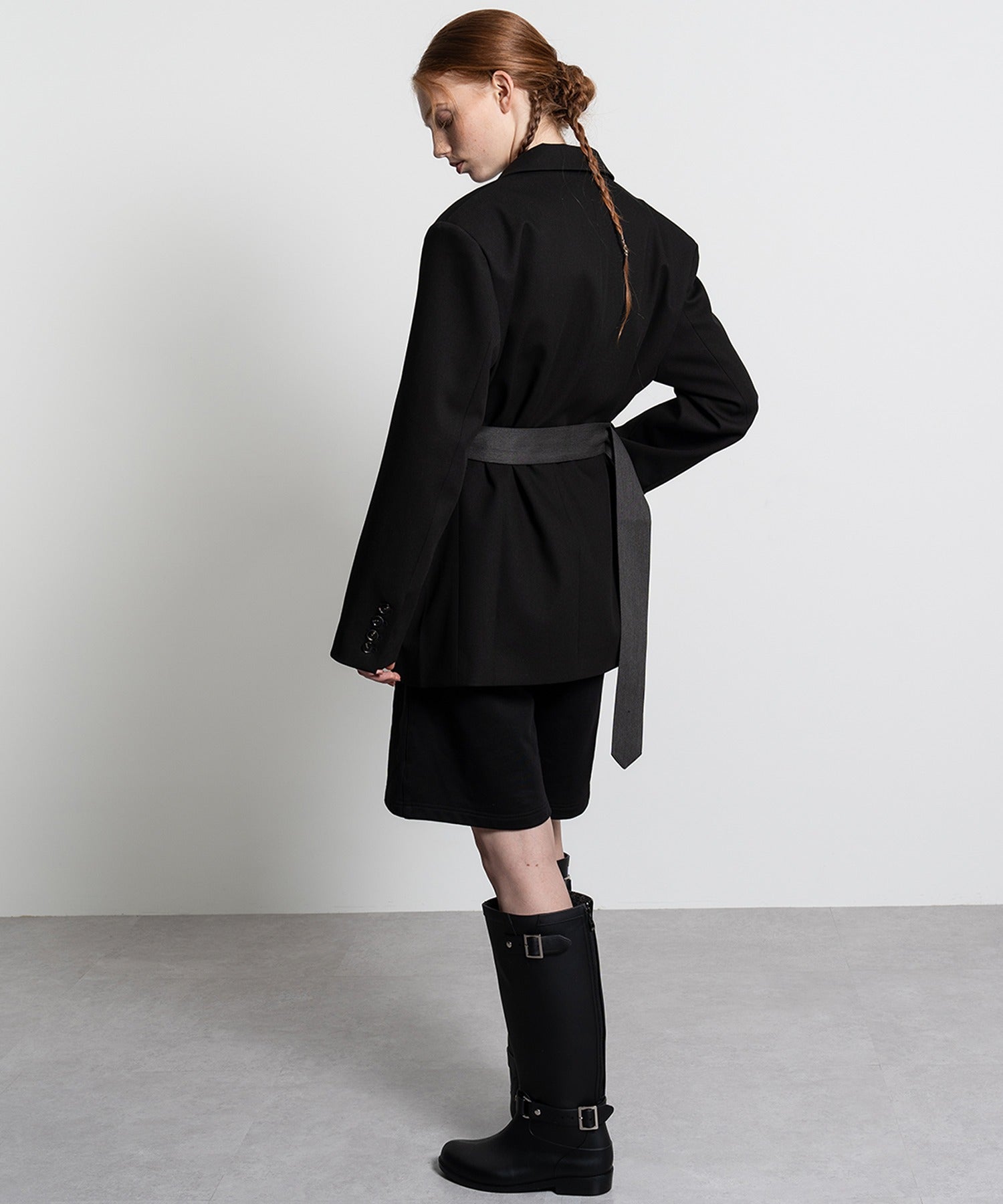 Oversized Jacket with Belt