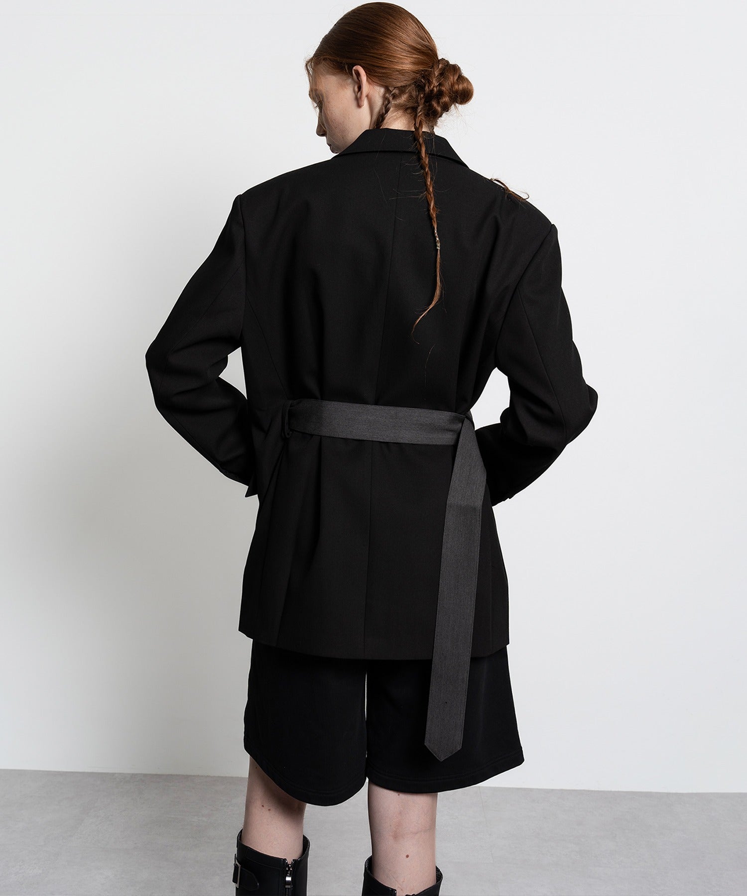 Oversized Jacket with Belt