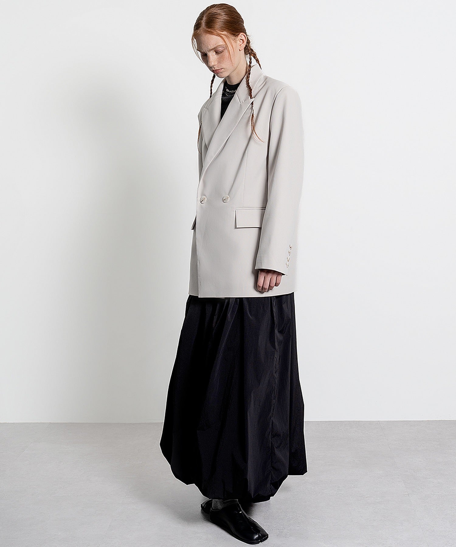 Oversized Jacket with Belt