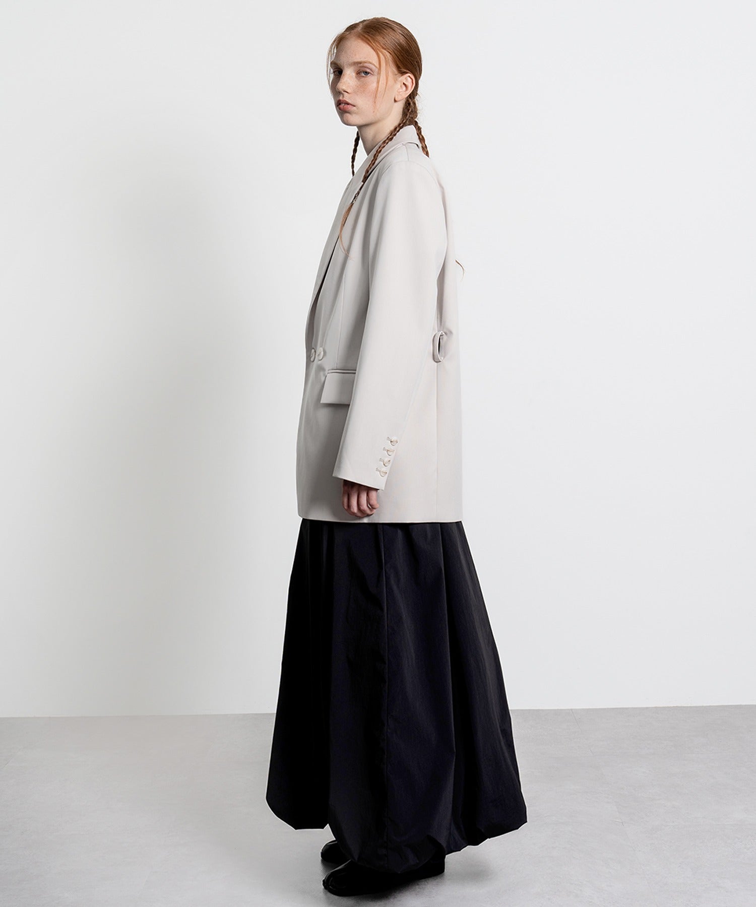 Oversized Jacket with Belt