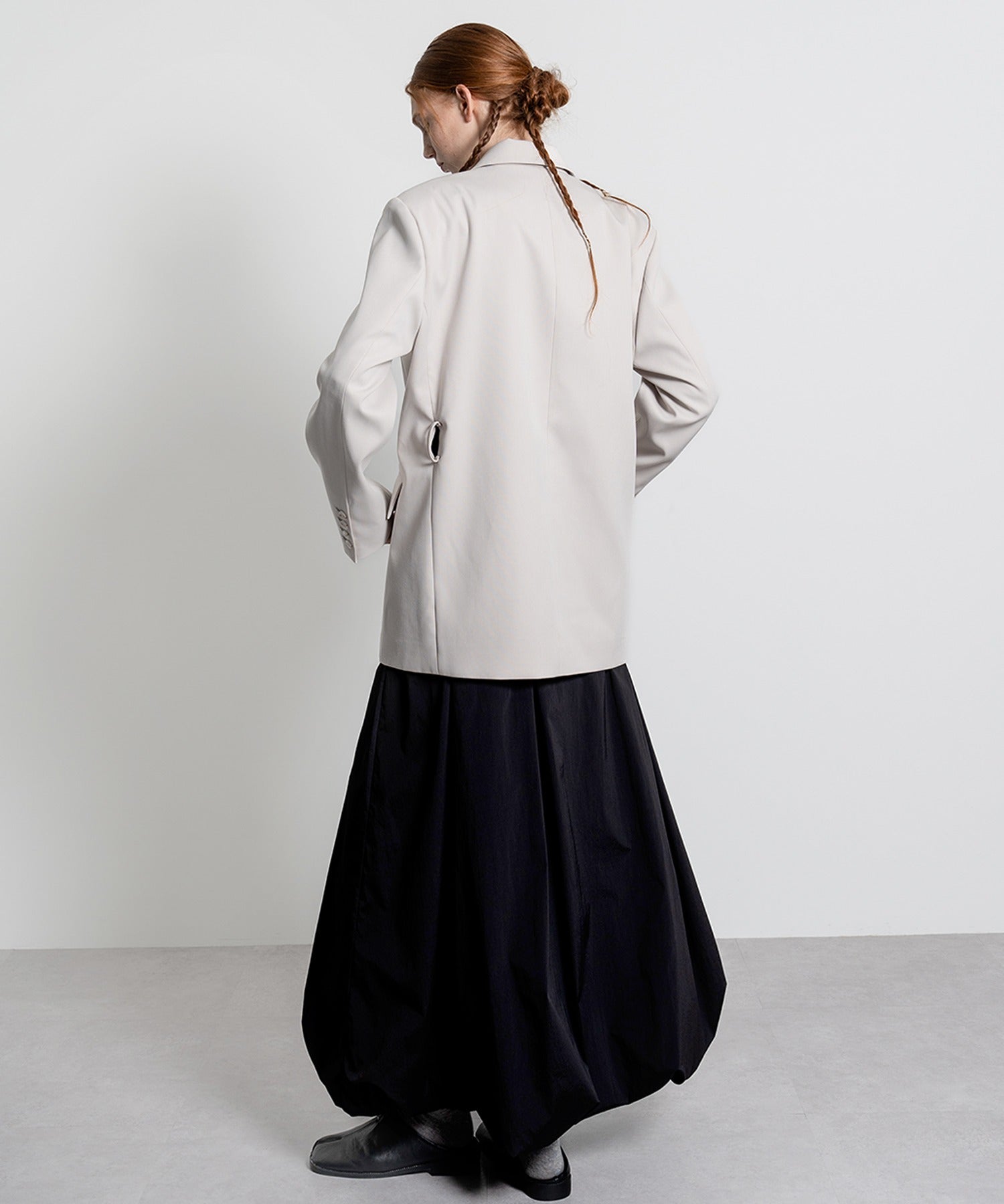 Oversized Jacket with Belt