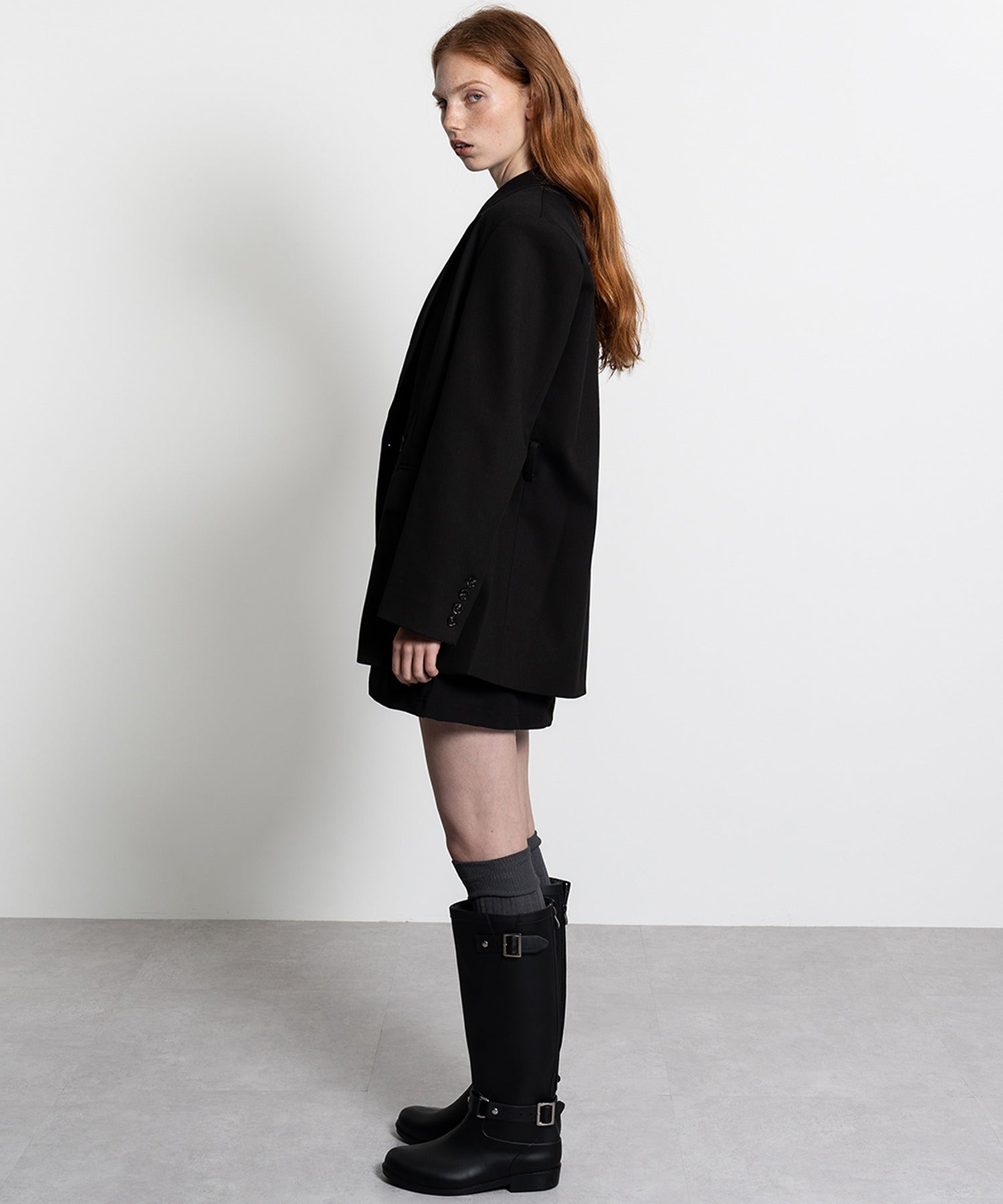 Oversized Jacket with Belt