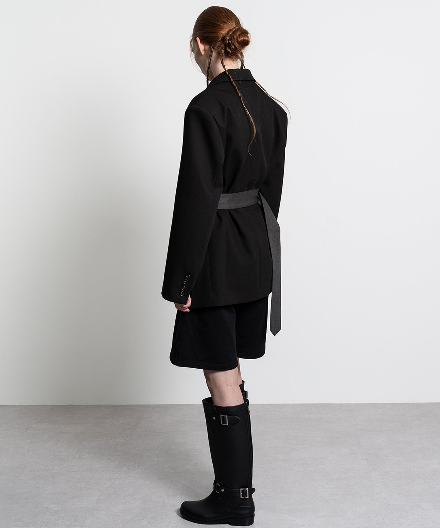 Oversized Jacket with Belt