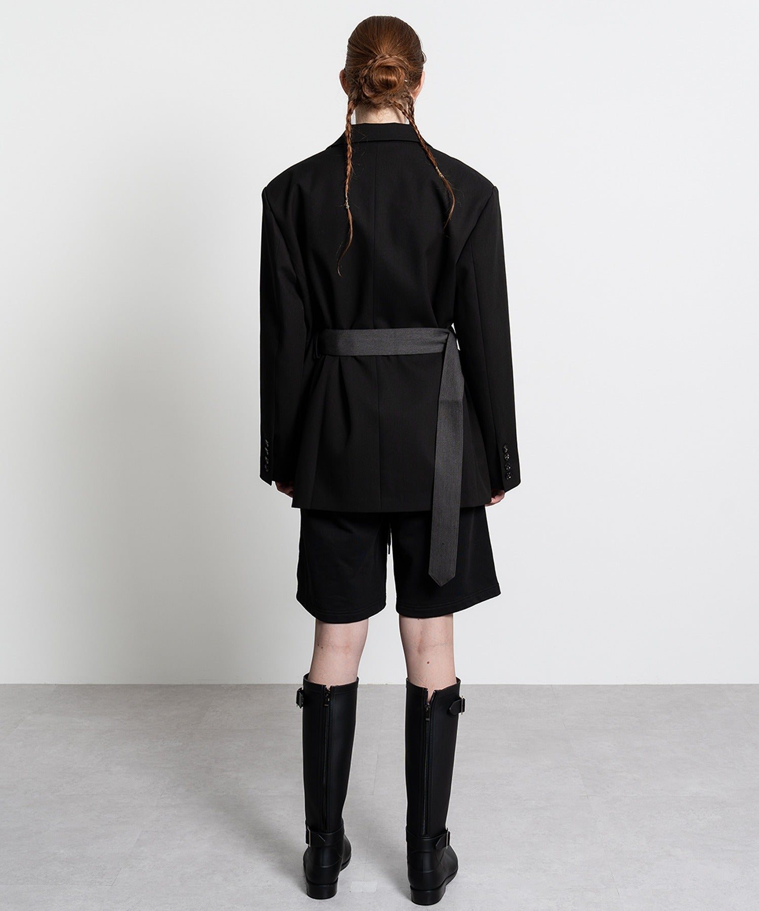 Oversized Jacket with Belt