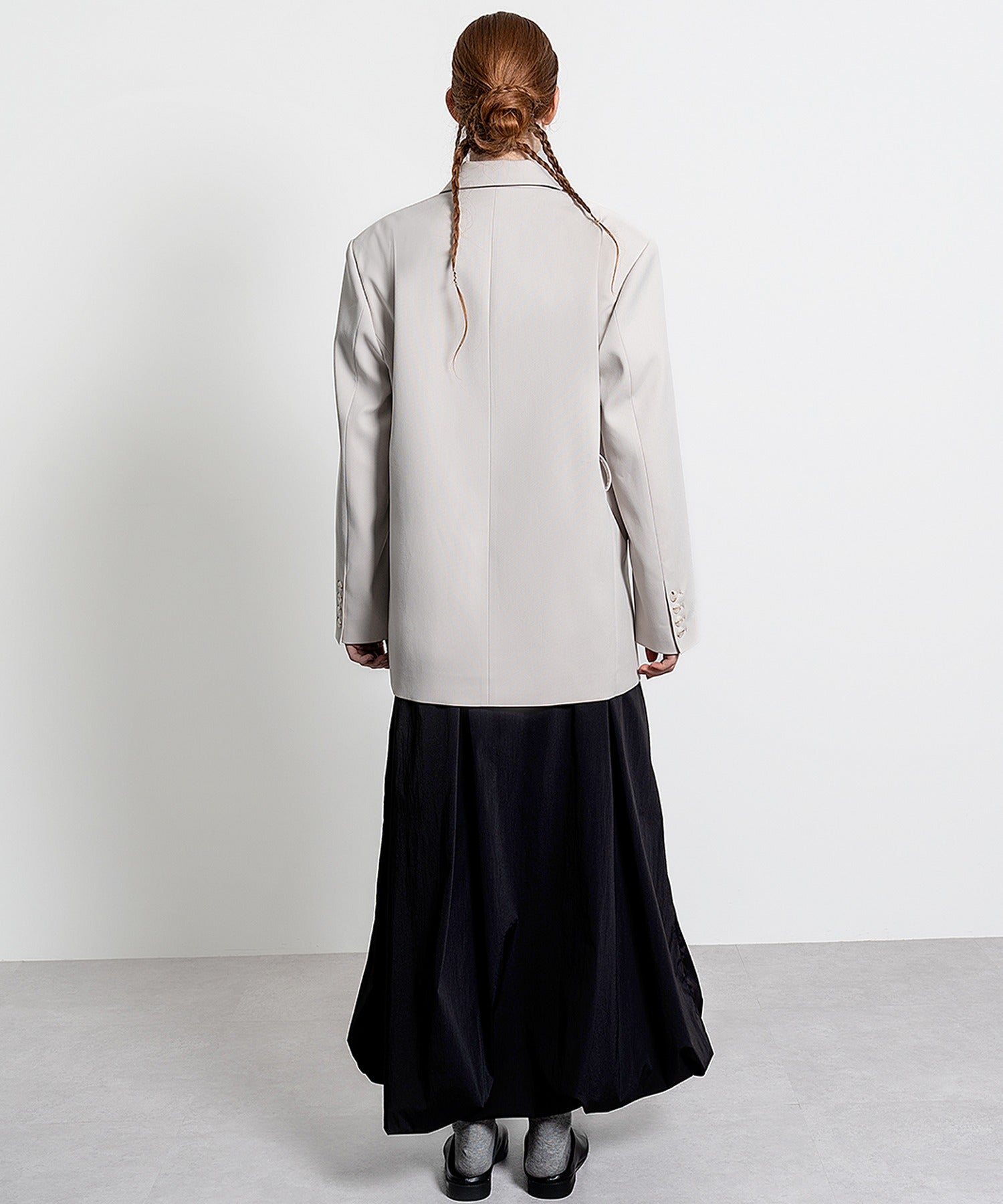 Oversized Jacket with Belt
