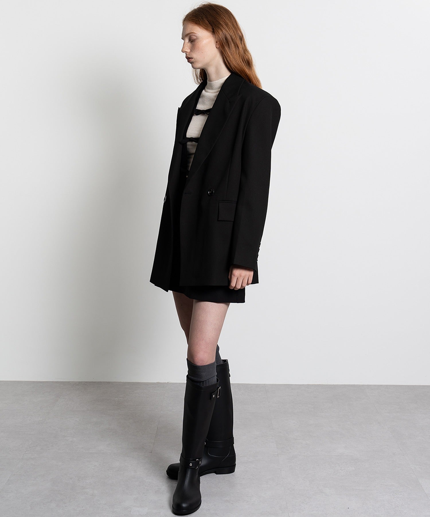 Oversized Jacket with Belt