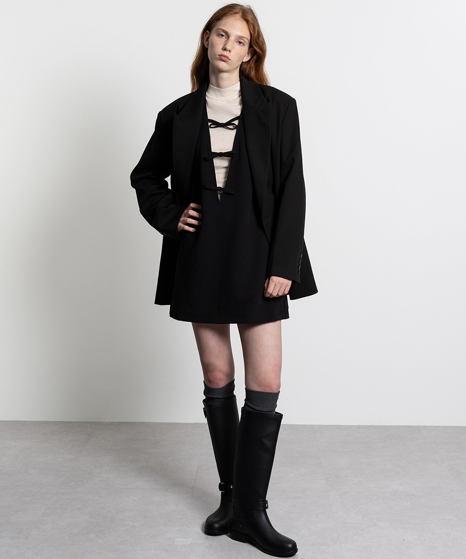 Oversized Jacket with Belt