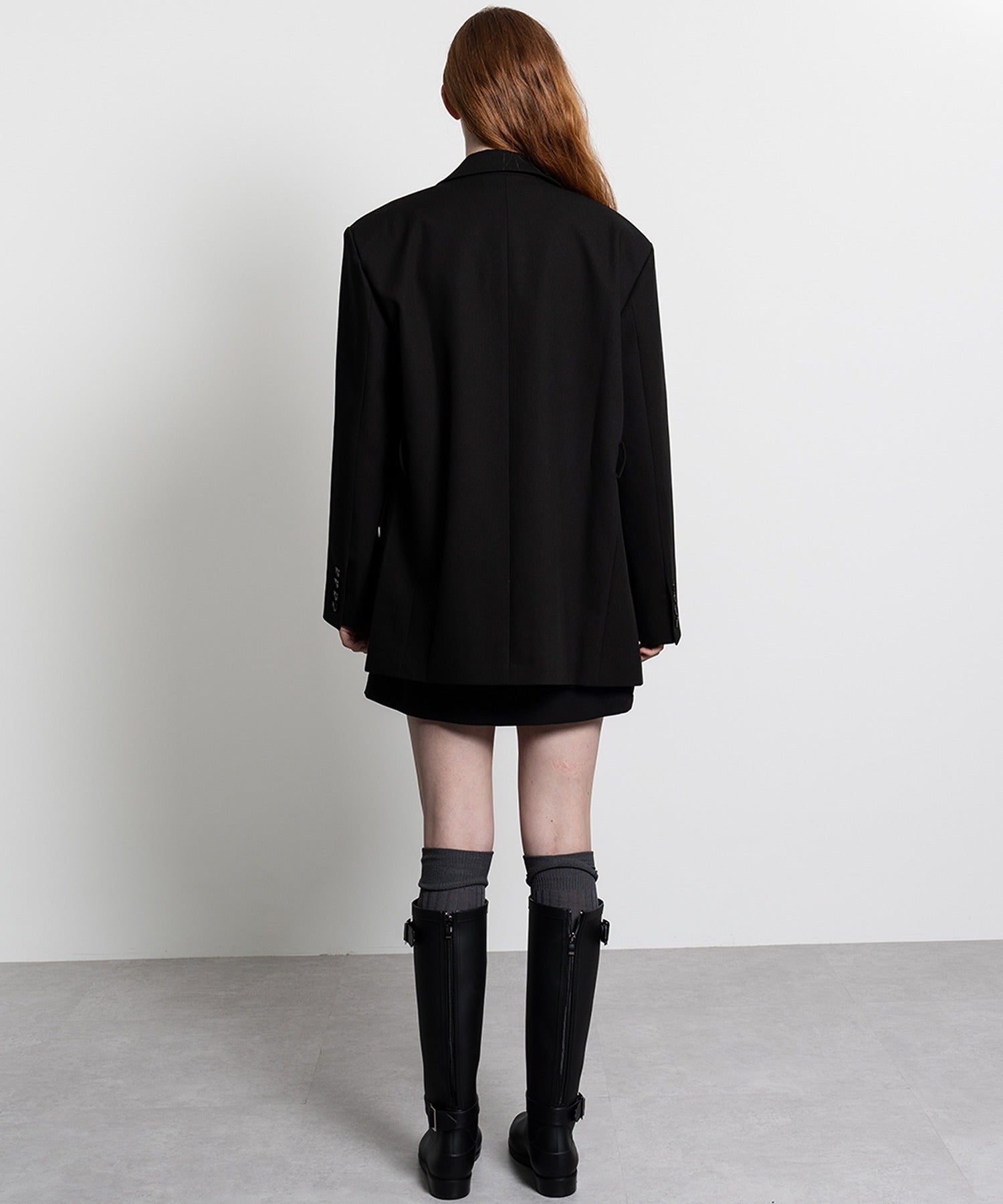 Oversized Jacket with Belt