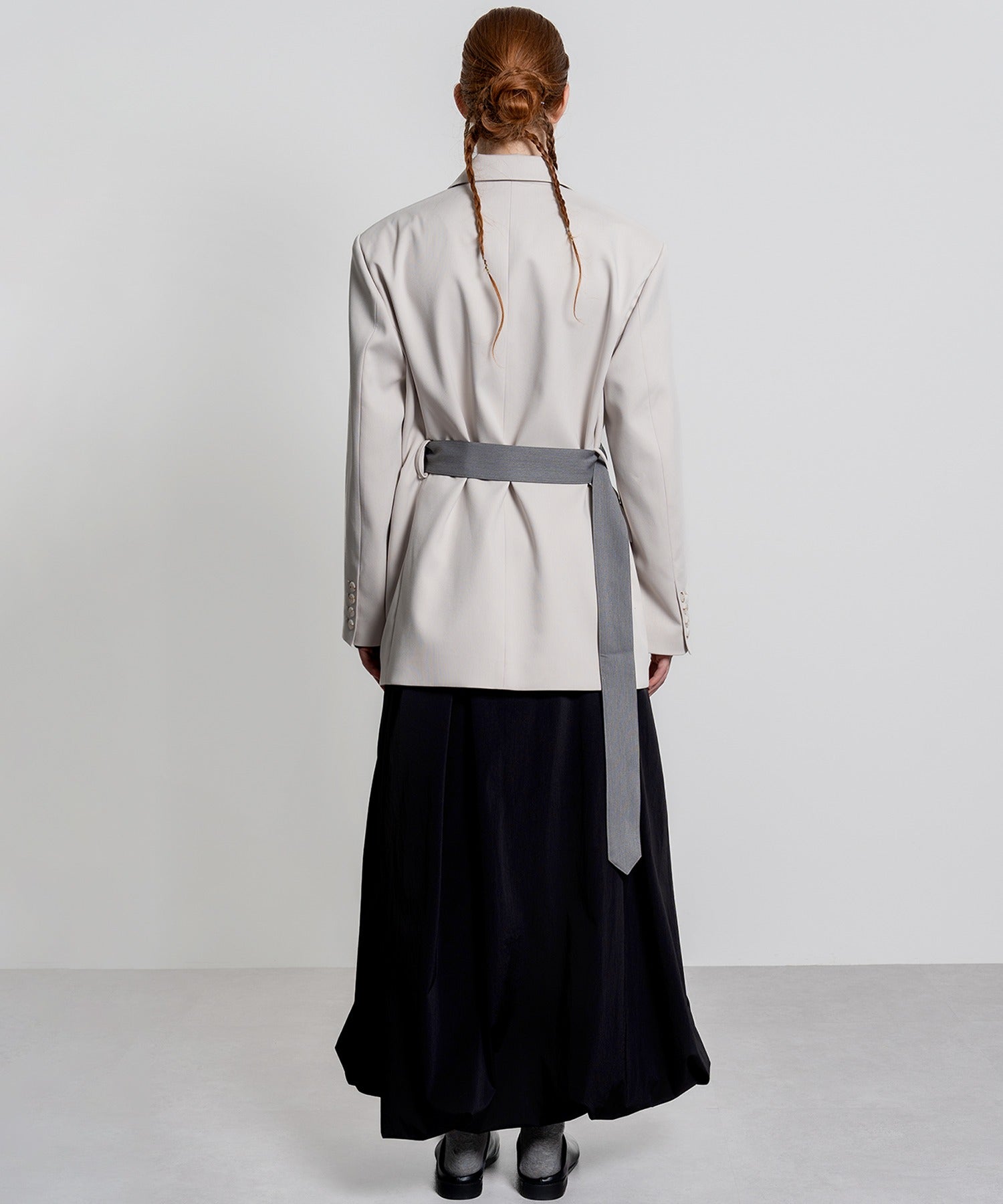 Oversized Jacket with Belt