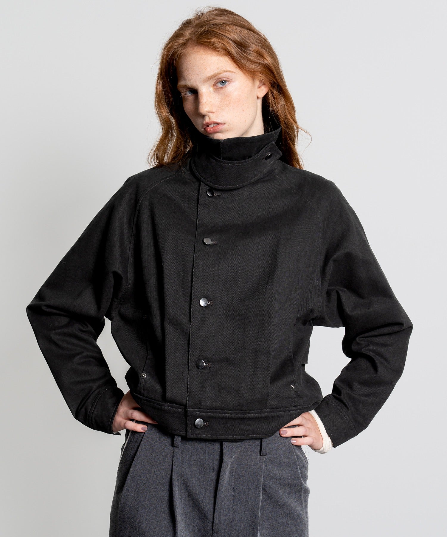 Cropped Cargo Jacket