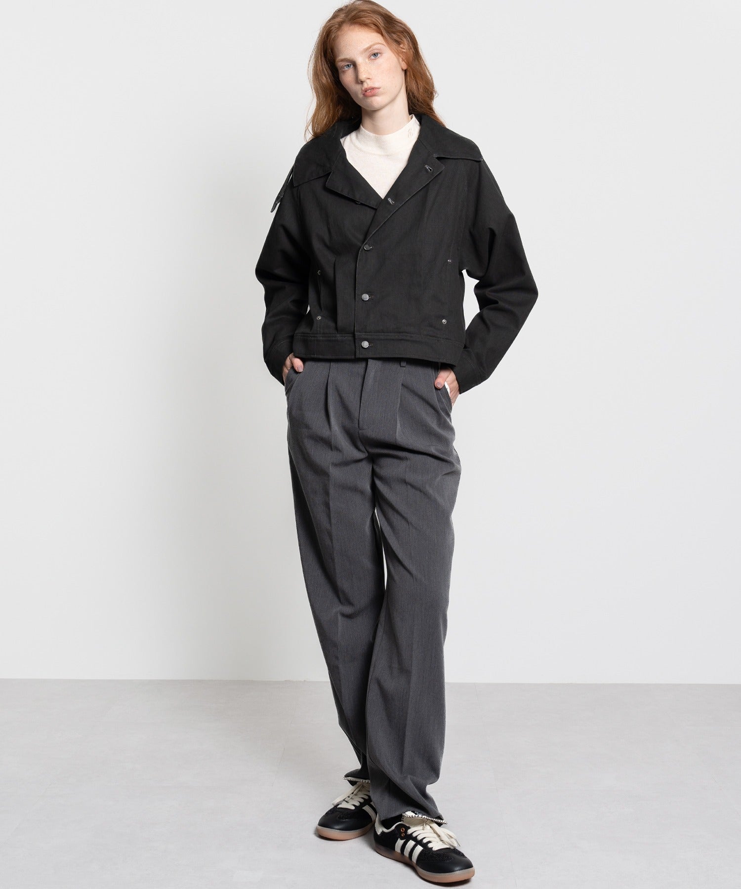 Cropped Cargo Jacket