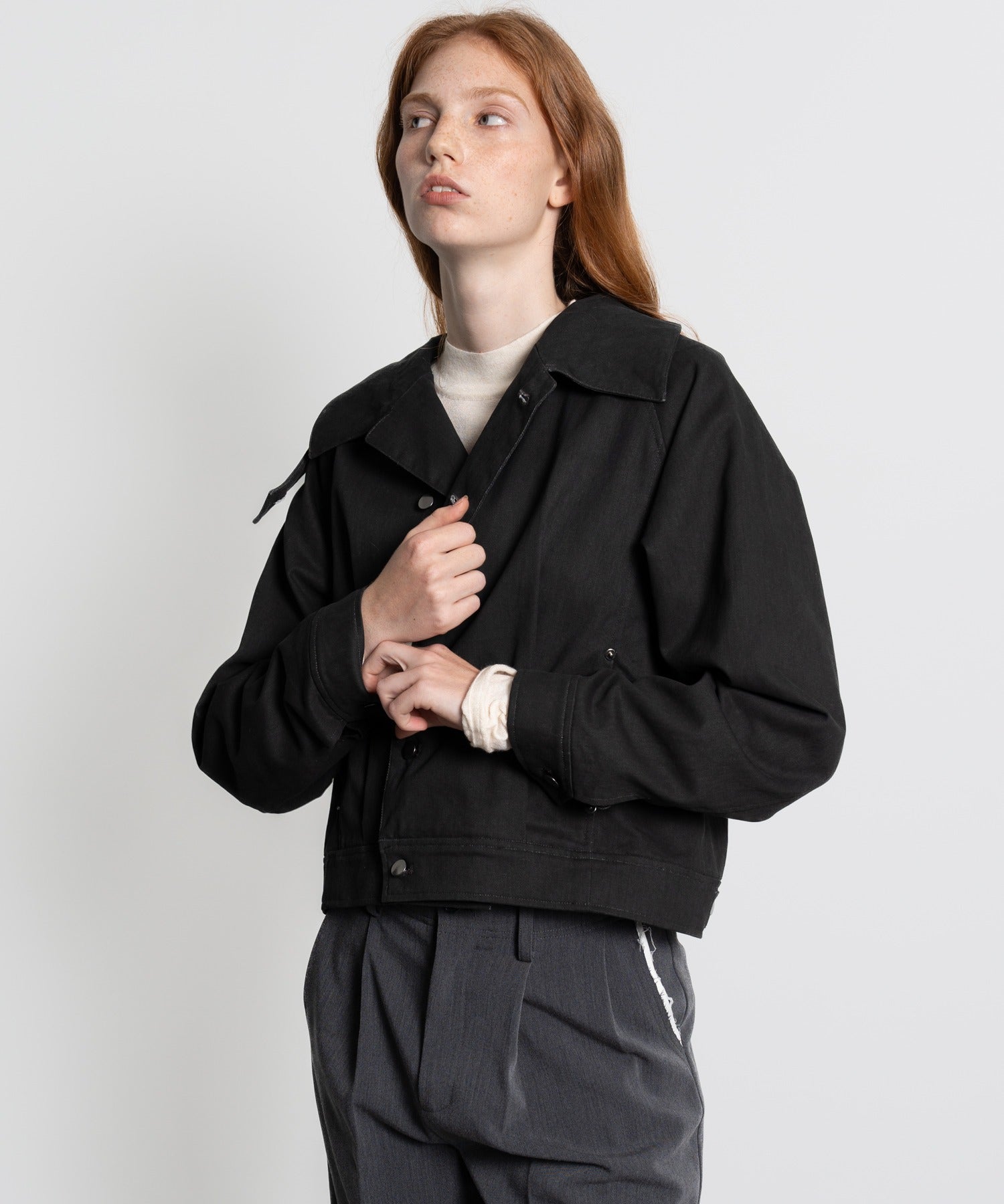 Cropped Cargo Jacket