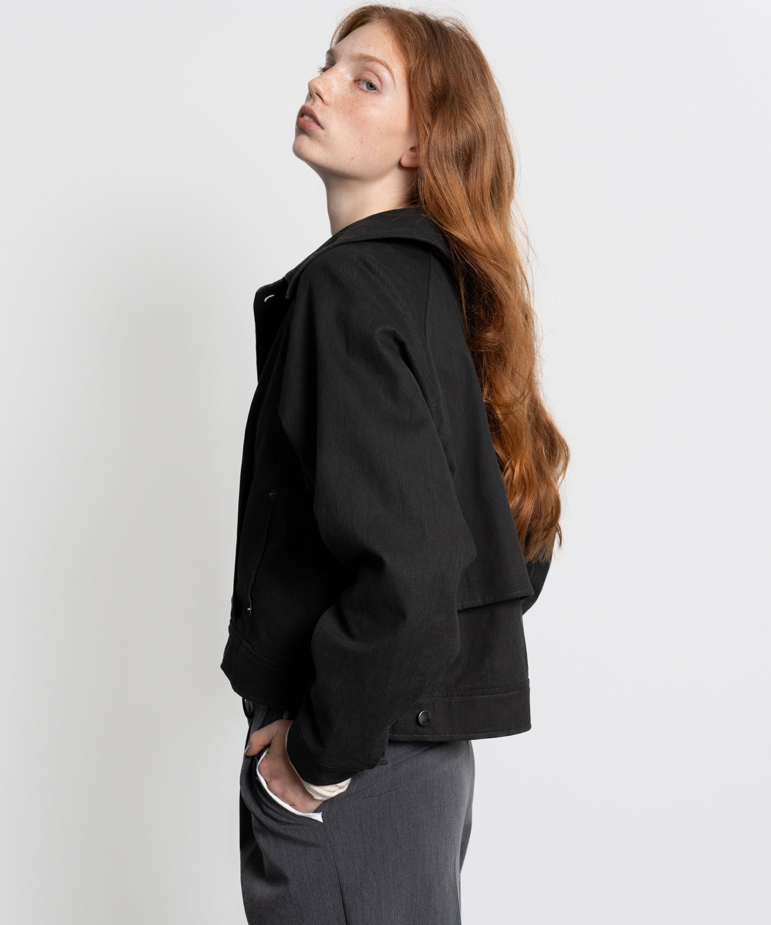 Cropped Cargo Jacket