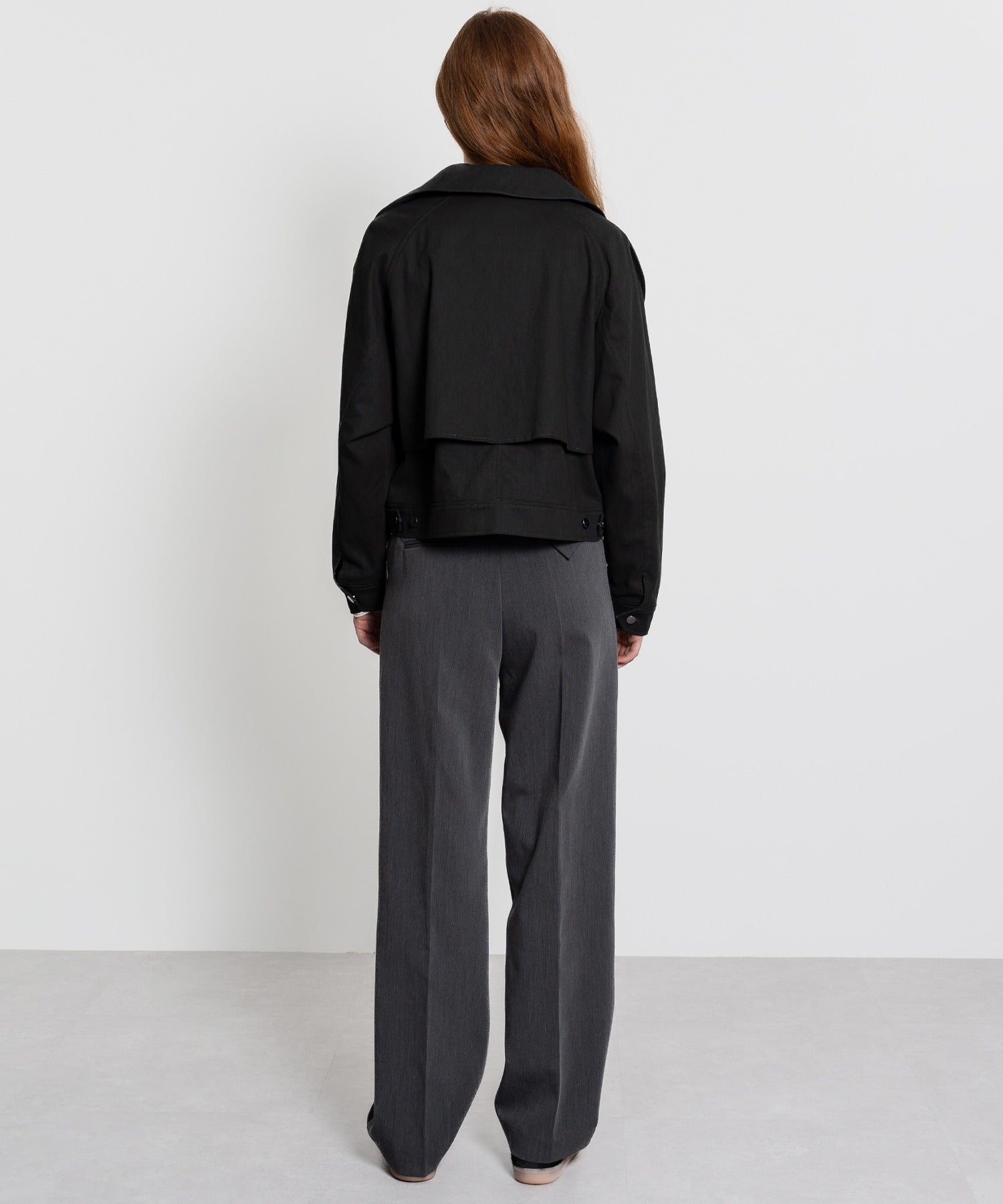 Cropped Cargo Jacket