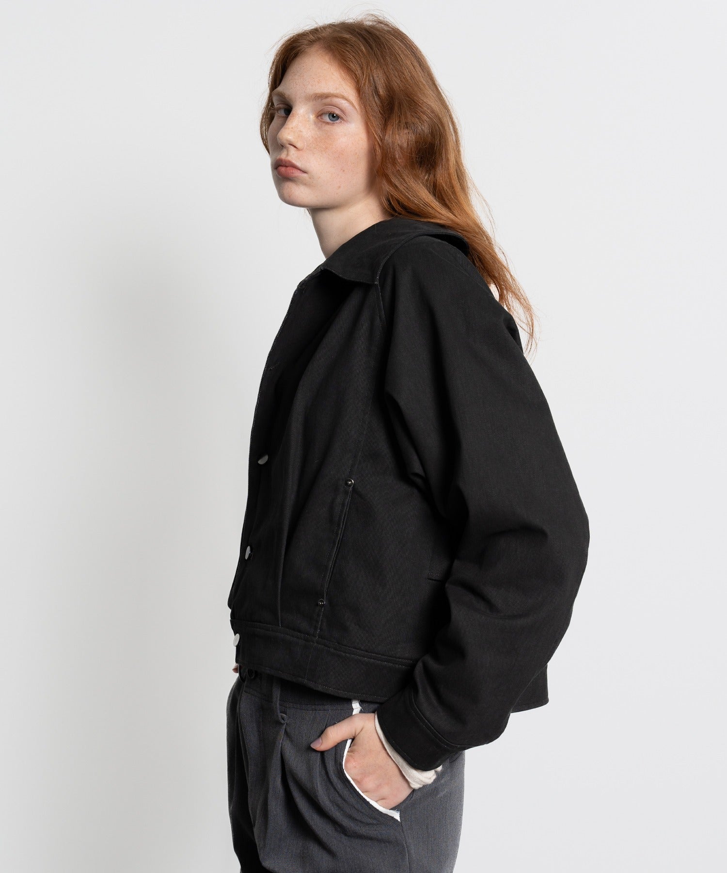 Cropped Cargo Jacket