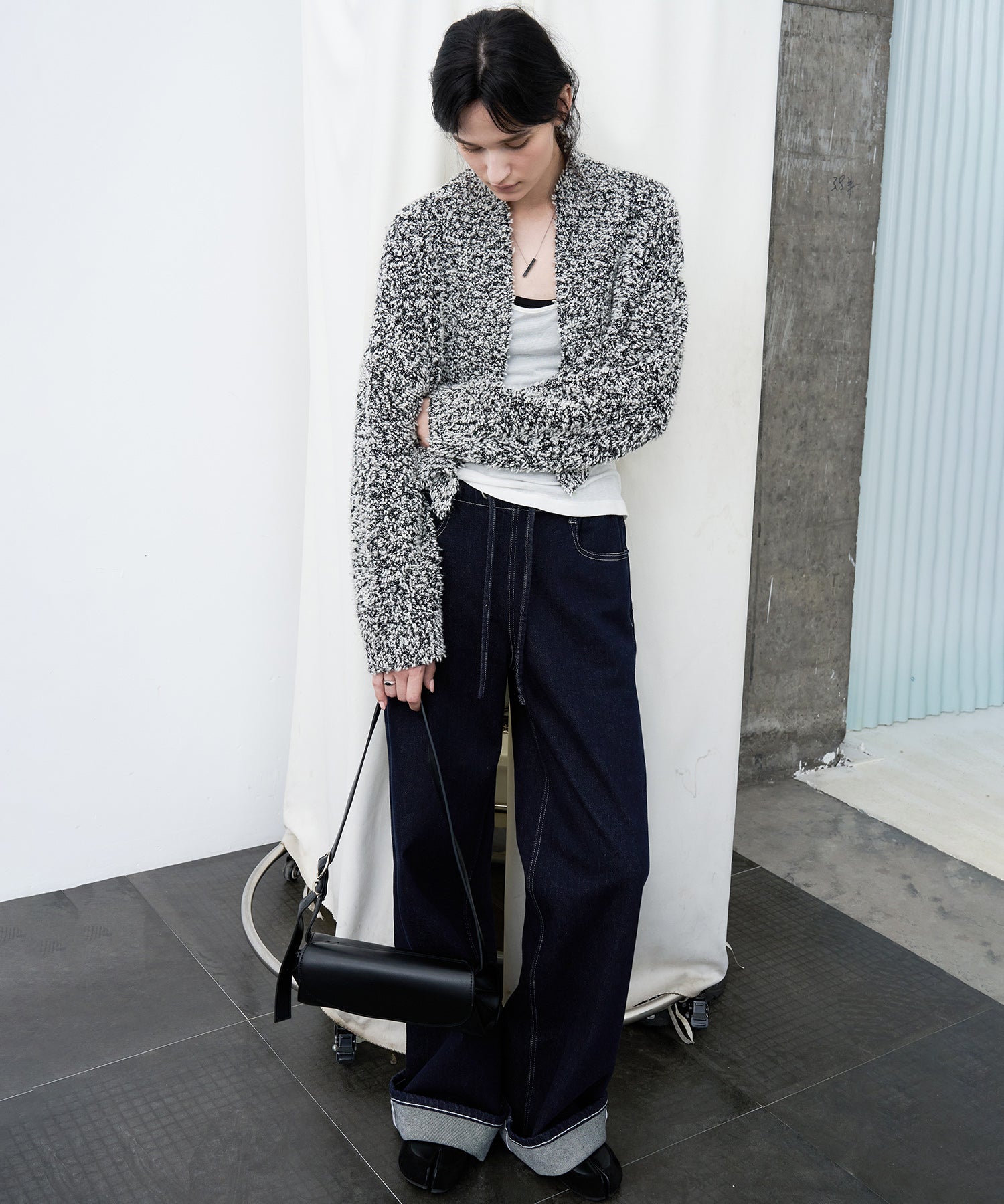 Fluffy Knit Relaxed Cardigan